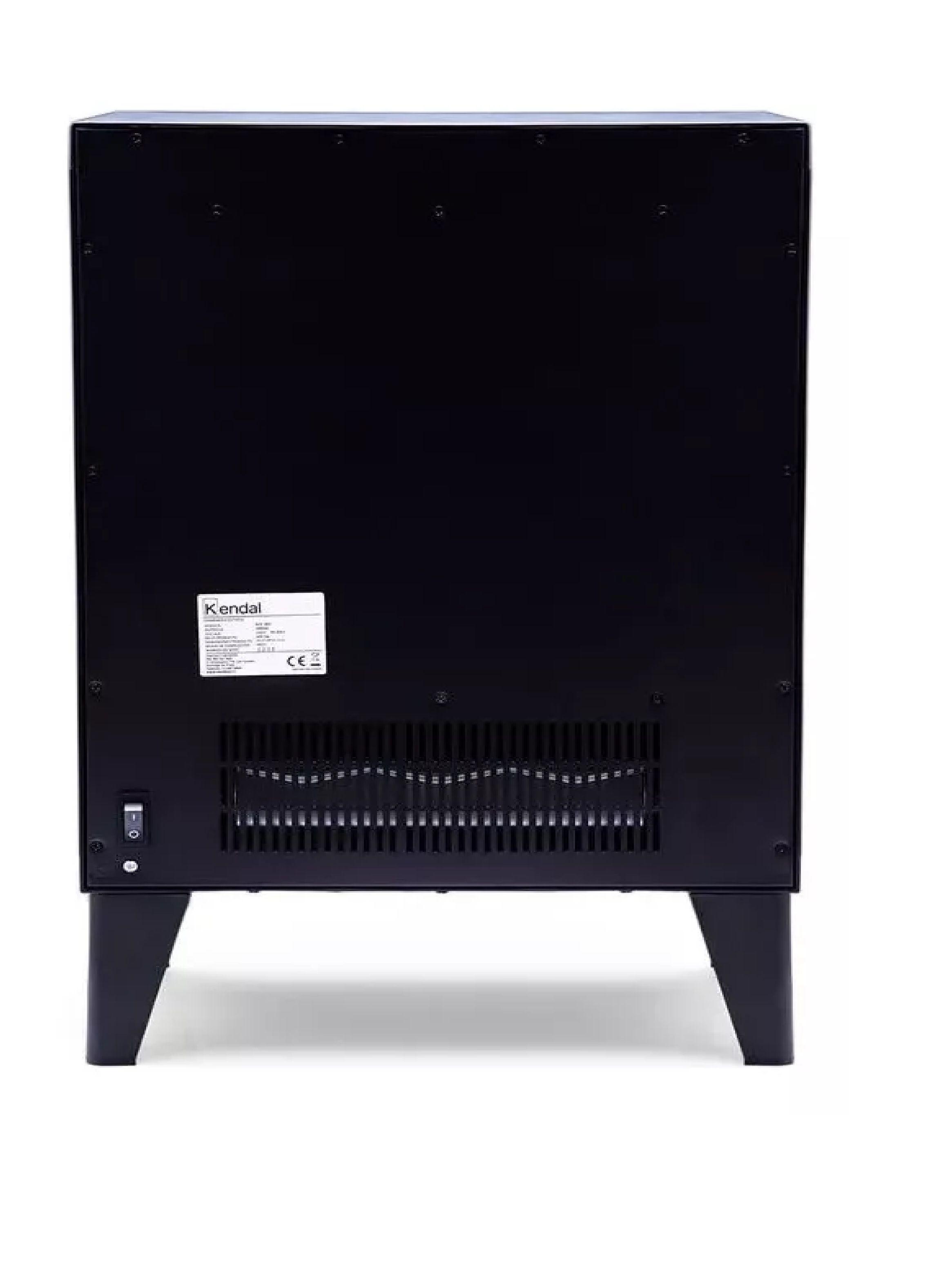 Chimenea Electrica Calefactor Kendal Kce-96s 1800w 20 Mts2-5