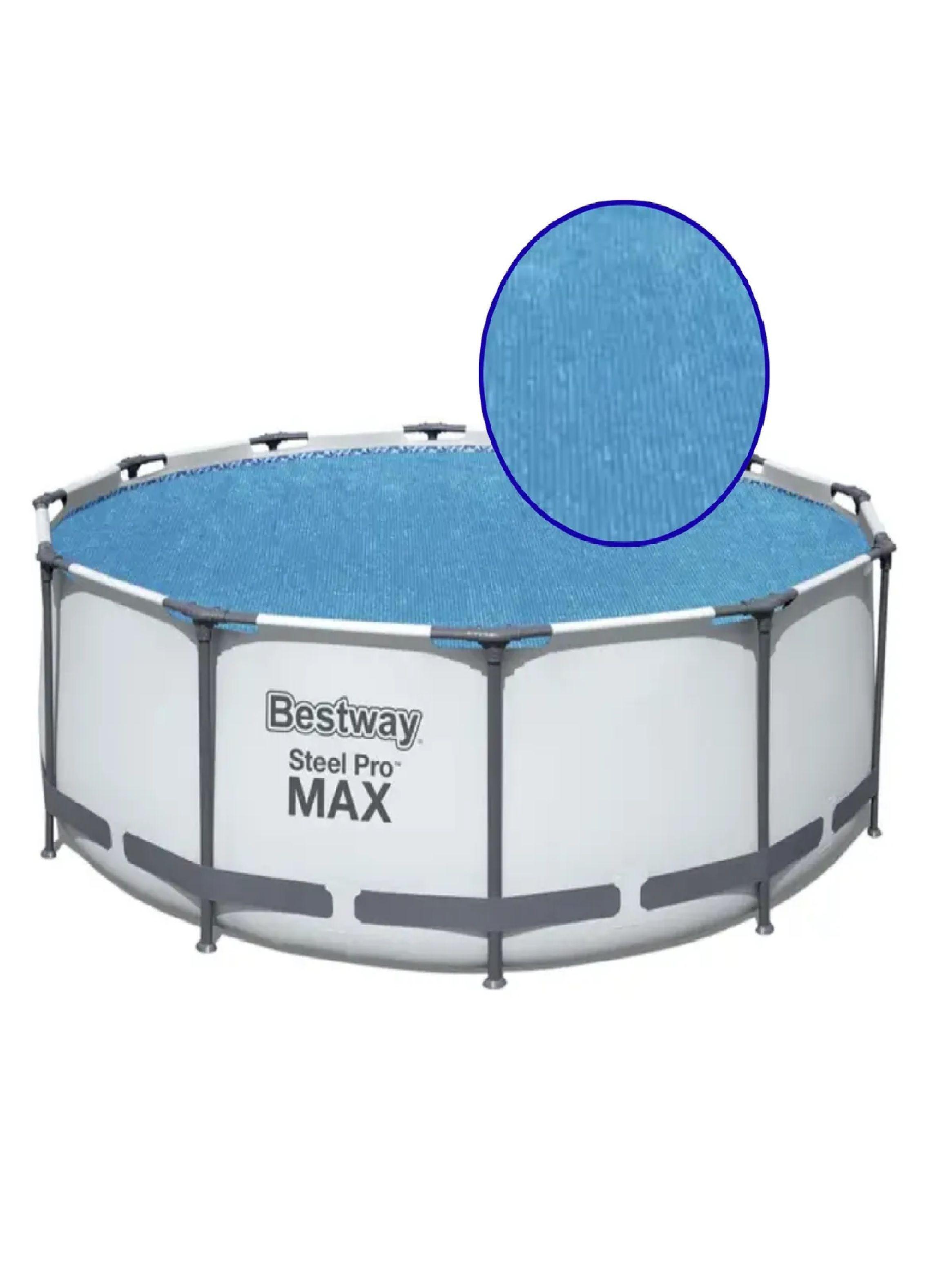Cobertor Solar Bestway Para Piscina De 3.66m A 3.56 Redonda-0