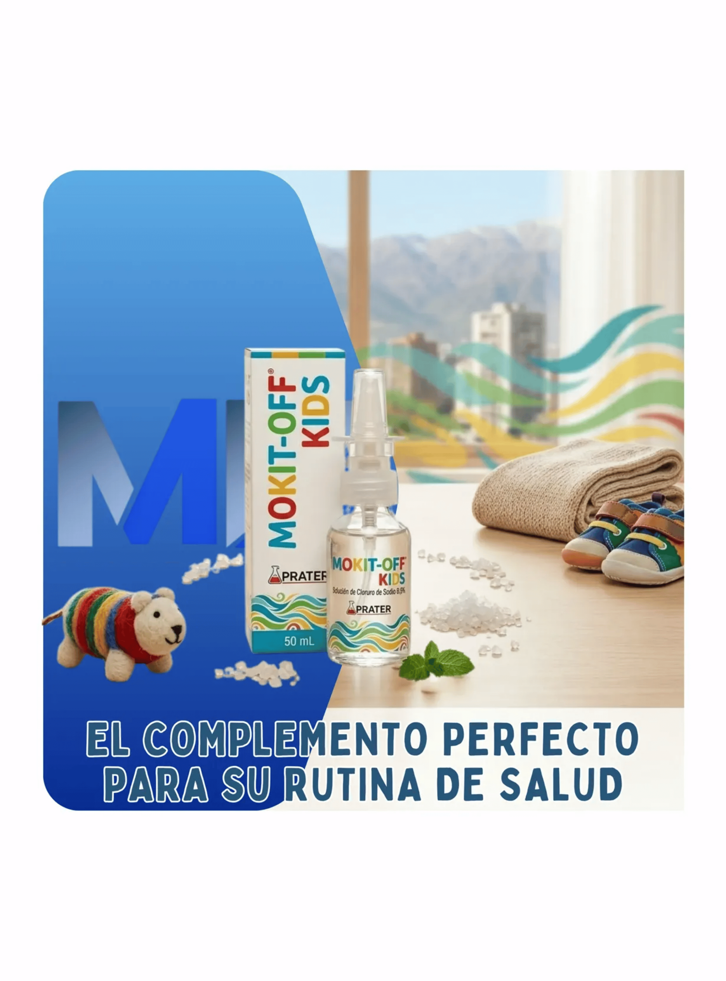 Mokit off Kids Limpieza Nasal Beb Pack 3 Unid 50ml C u-4