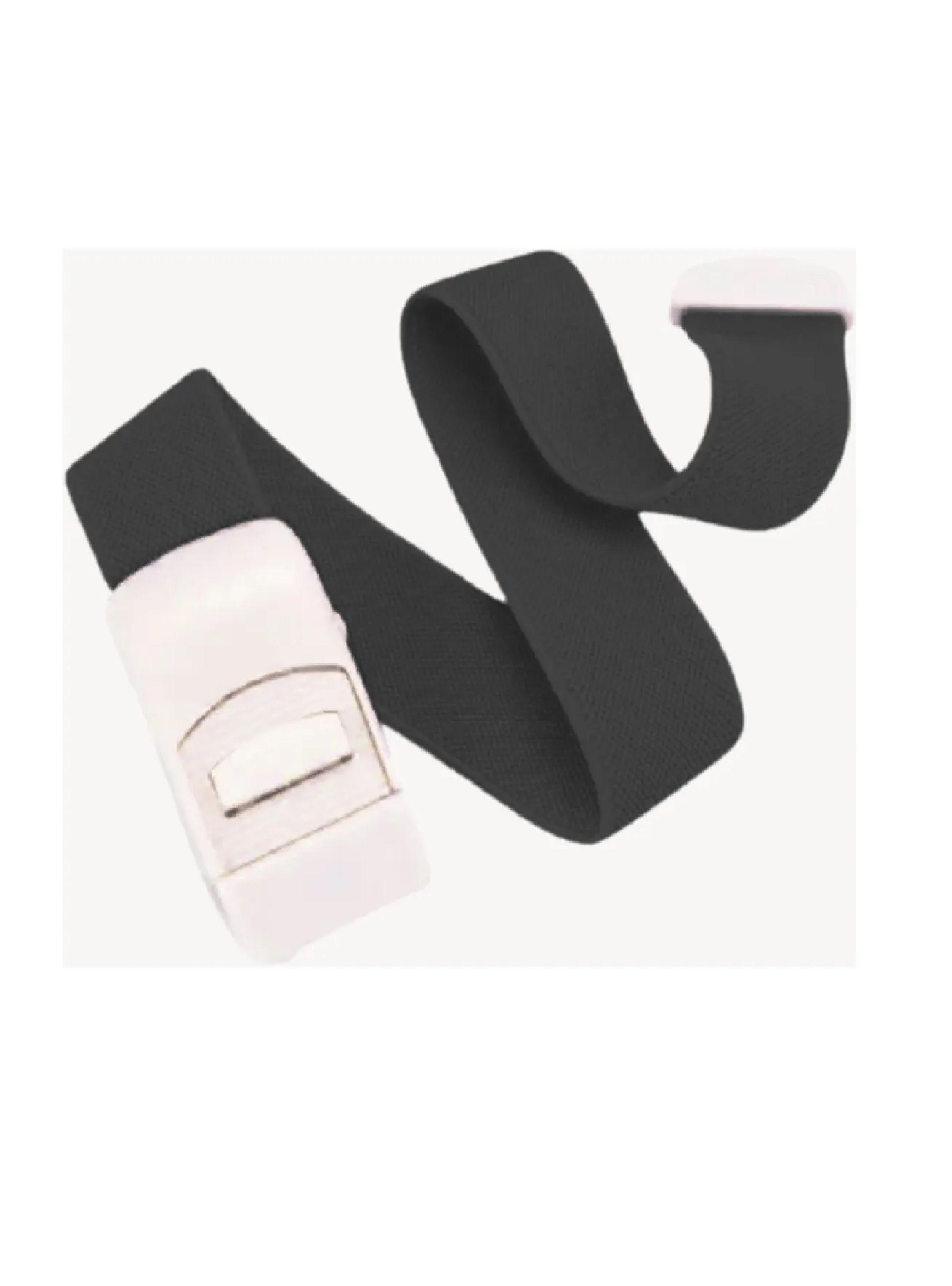 Torniquete Ligadura Elastico Hebilla Medicas Negro 2 Unid-3