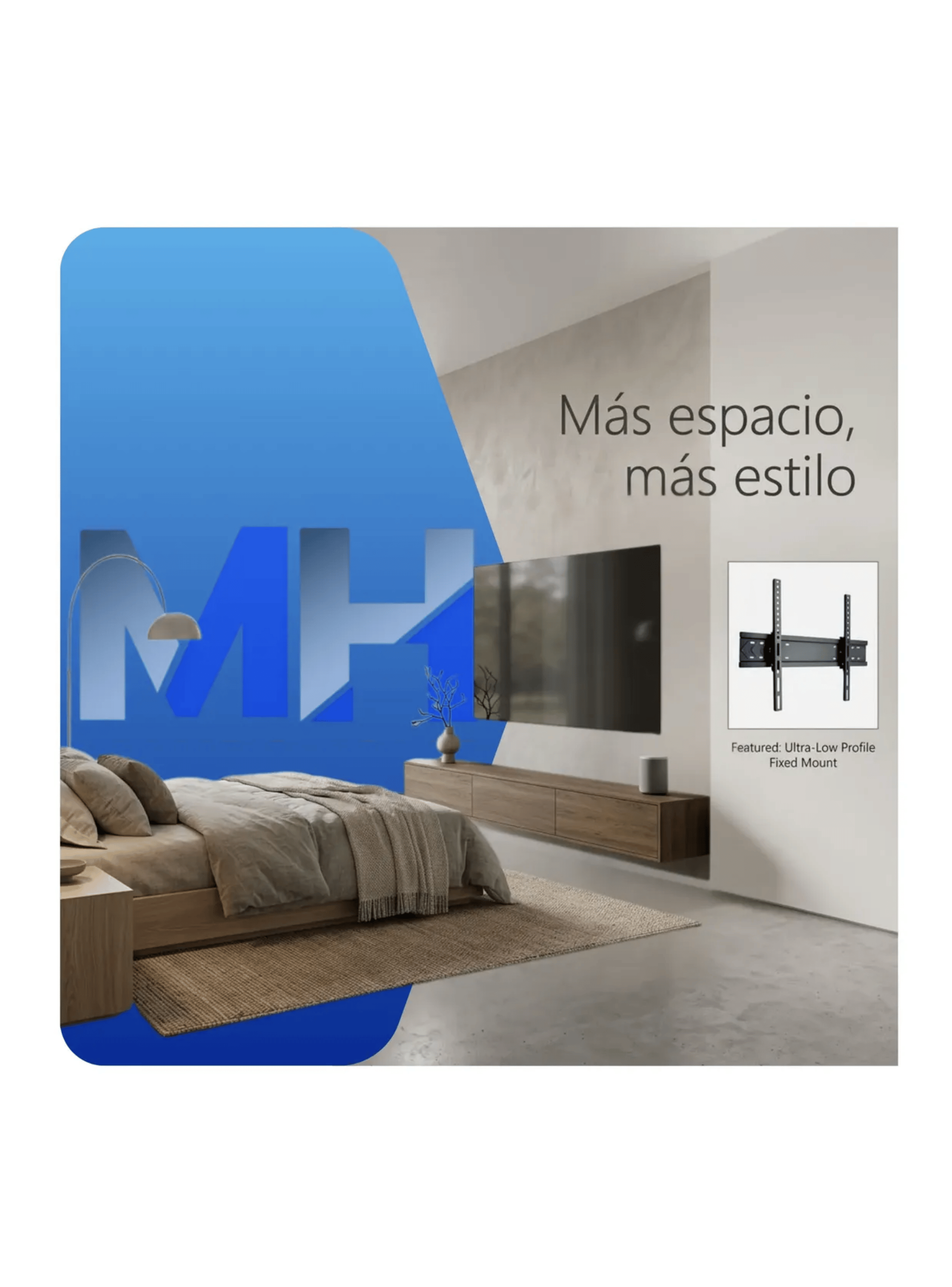 Soporte Tv 32 A 80 Pulgadas Nex Sop20197 n Inclinable 50kg-7