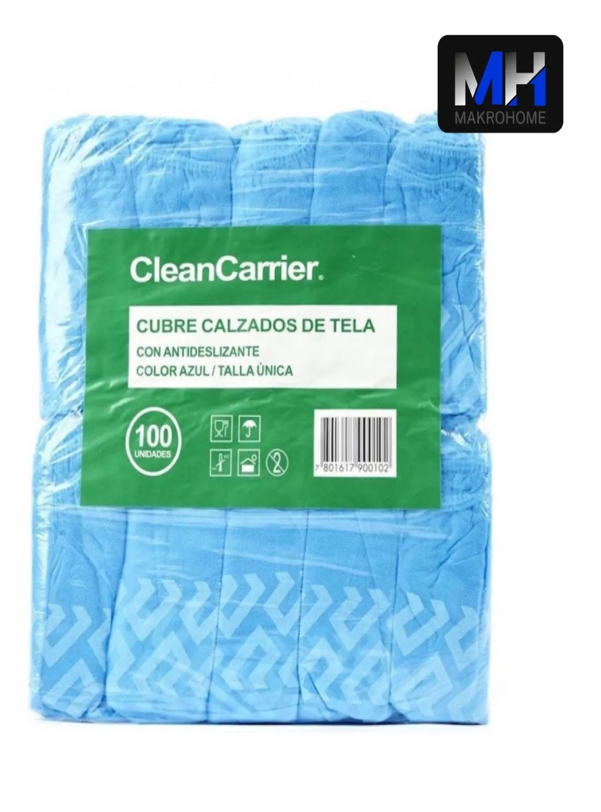 Cubre Zapato Azul 100 Unidades Antideslizante Cleancarrier-5