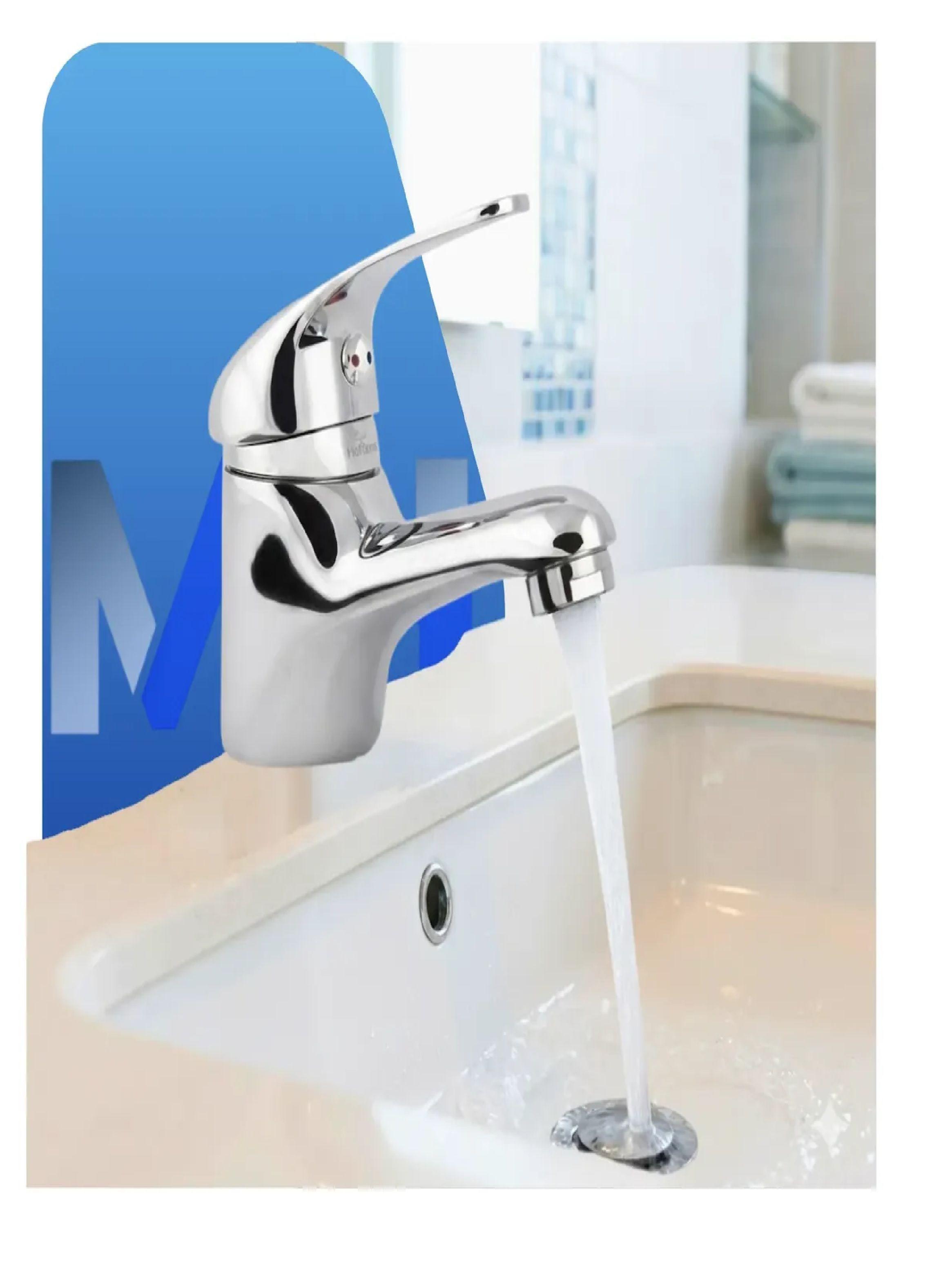 Monomando Lavatorio Baño Hoffens Estandar Laton 2 Años Gtía-2