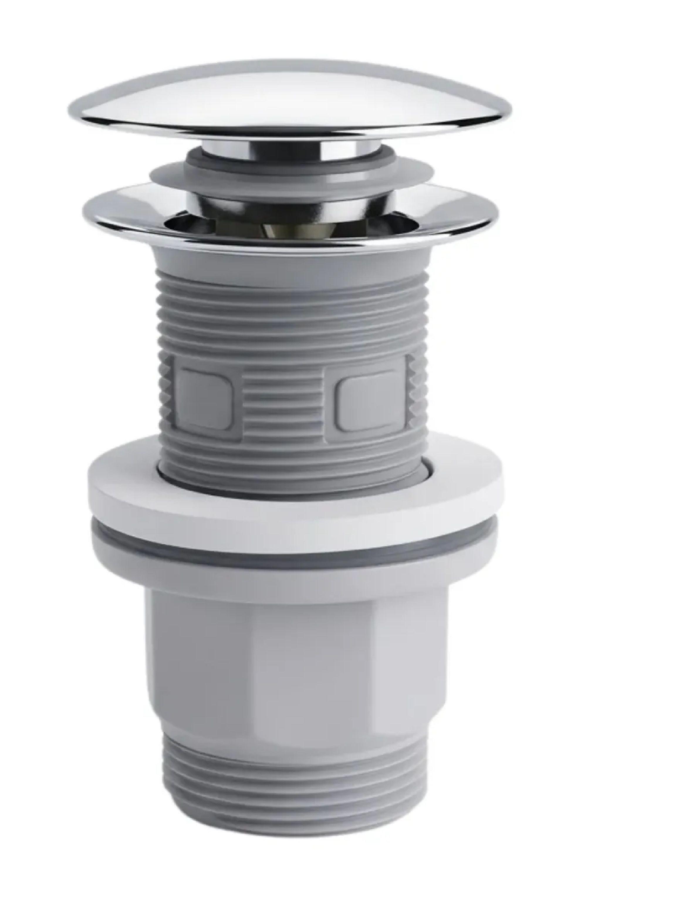 Desague Lavatorio 1 1/4 Tapon Automatico Push Cromado-0