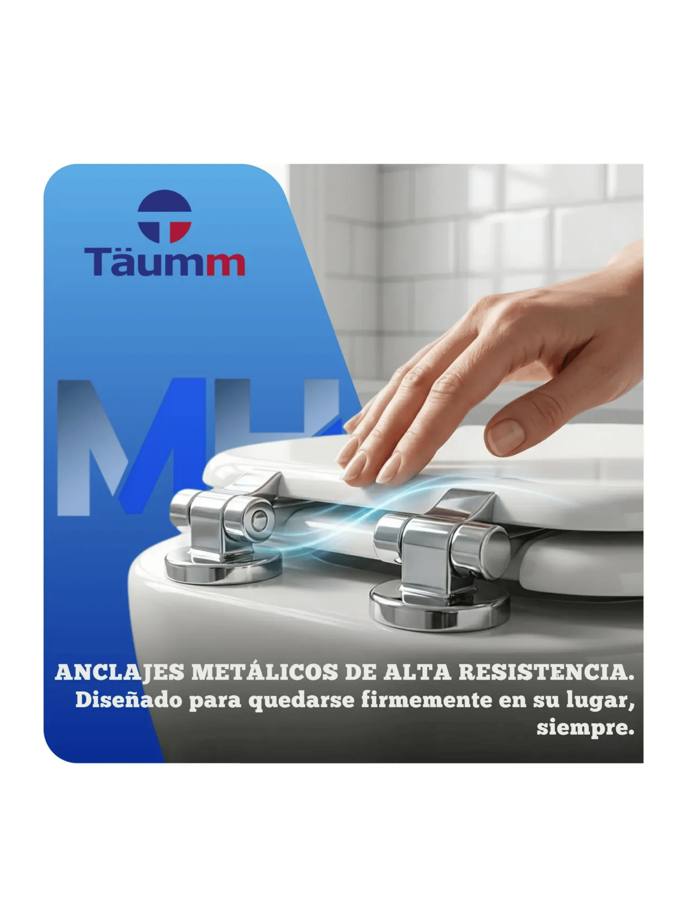 Tapa Asiento Wc Madera Elongado Hessen Taumm Cierre Suave-4