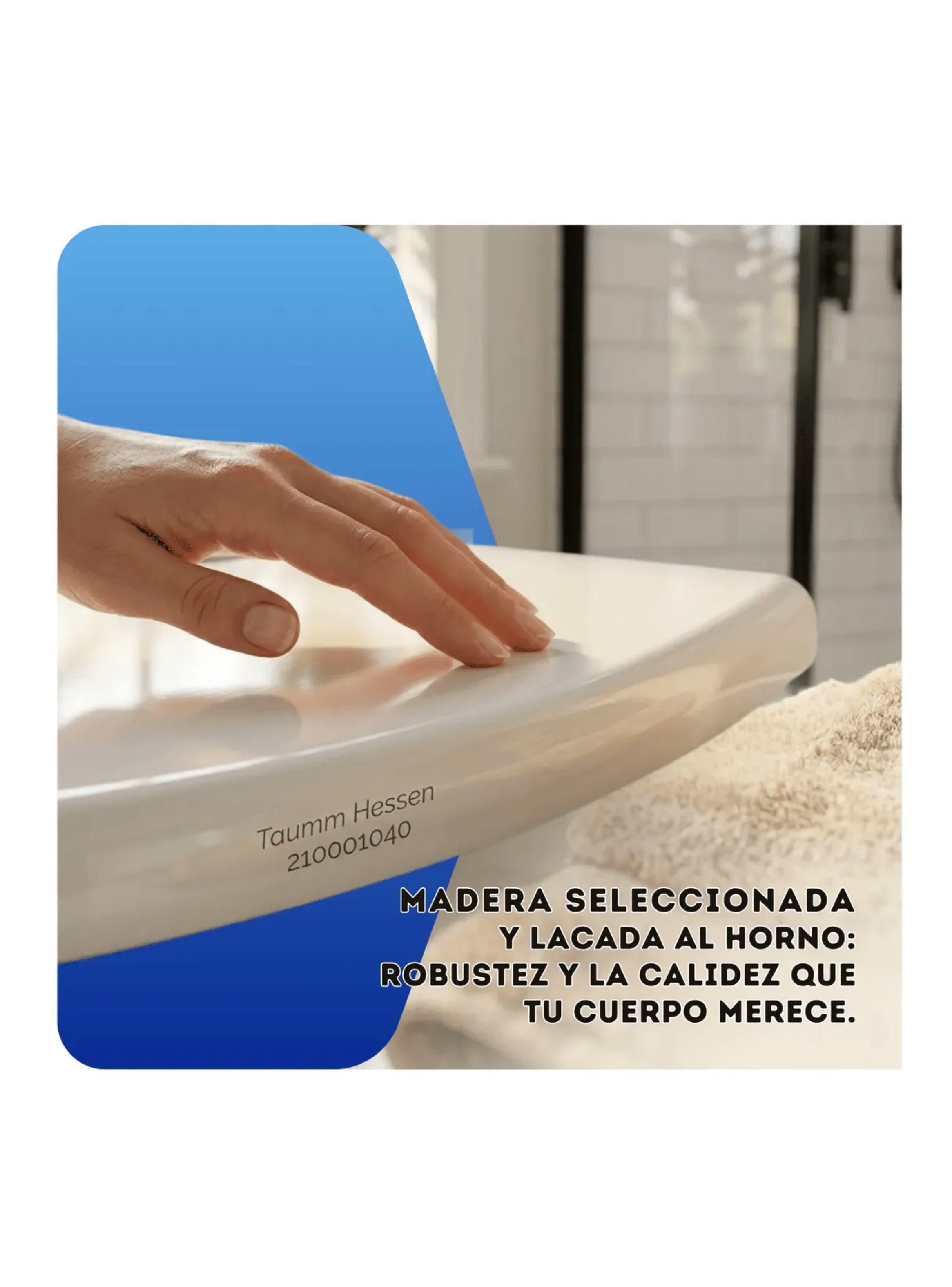 Tapa Asiento Wc Madera Elongado Hessen Taumm Cierre Suave-5