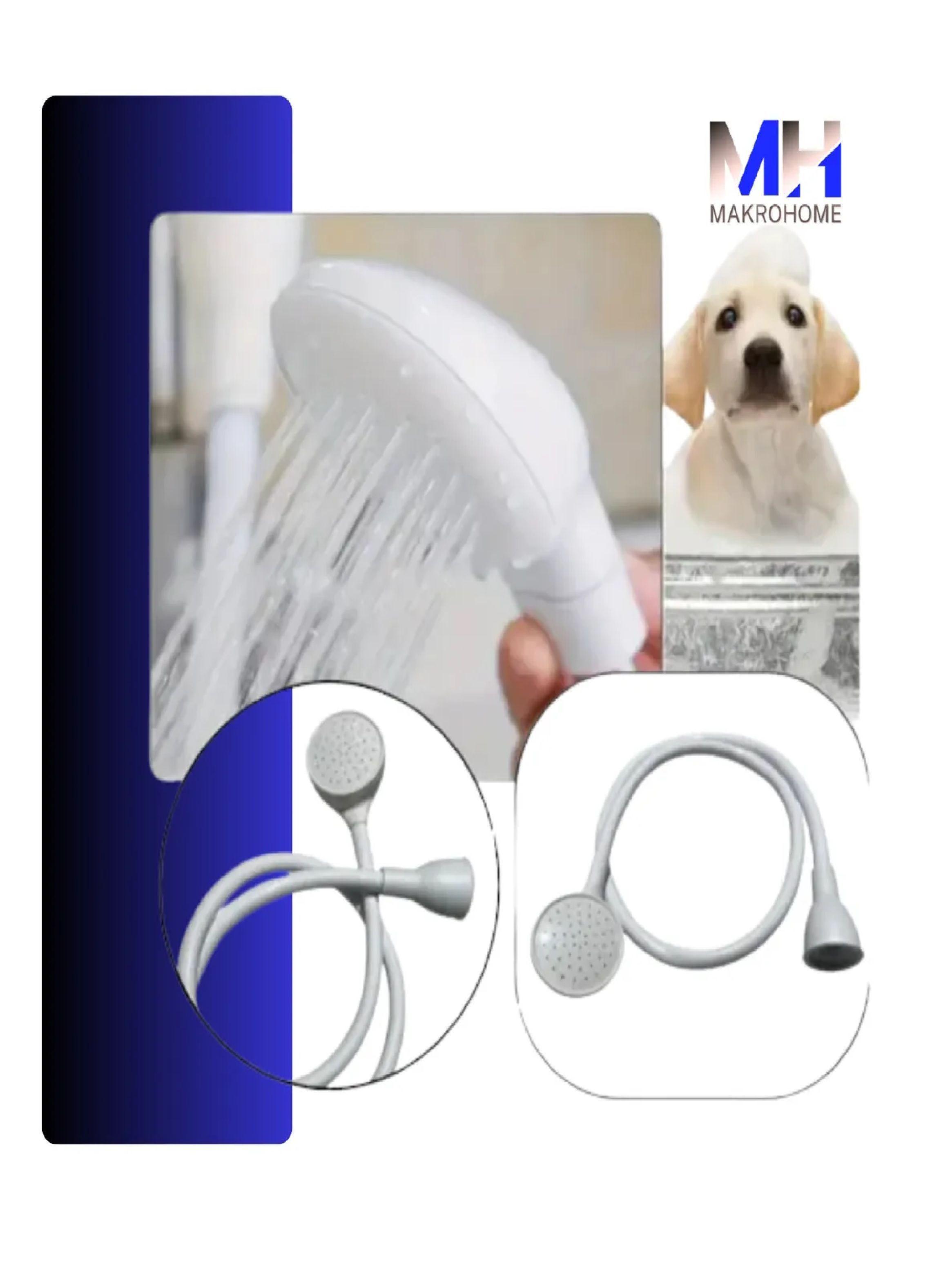 Ducha Portatil Multiuso Adaptador Universal Mascota-cabello-2