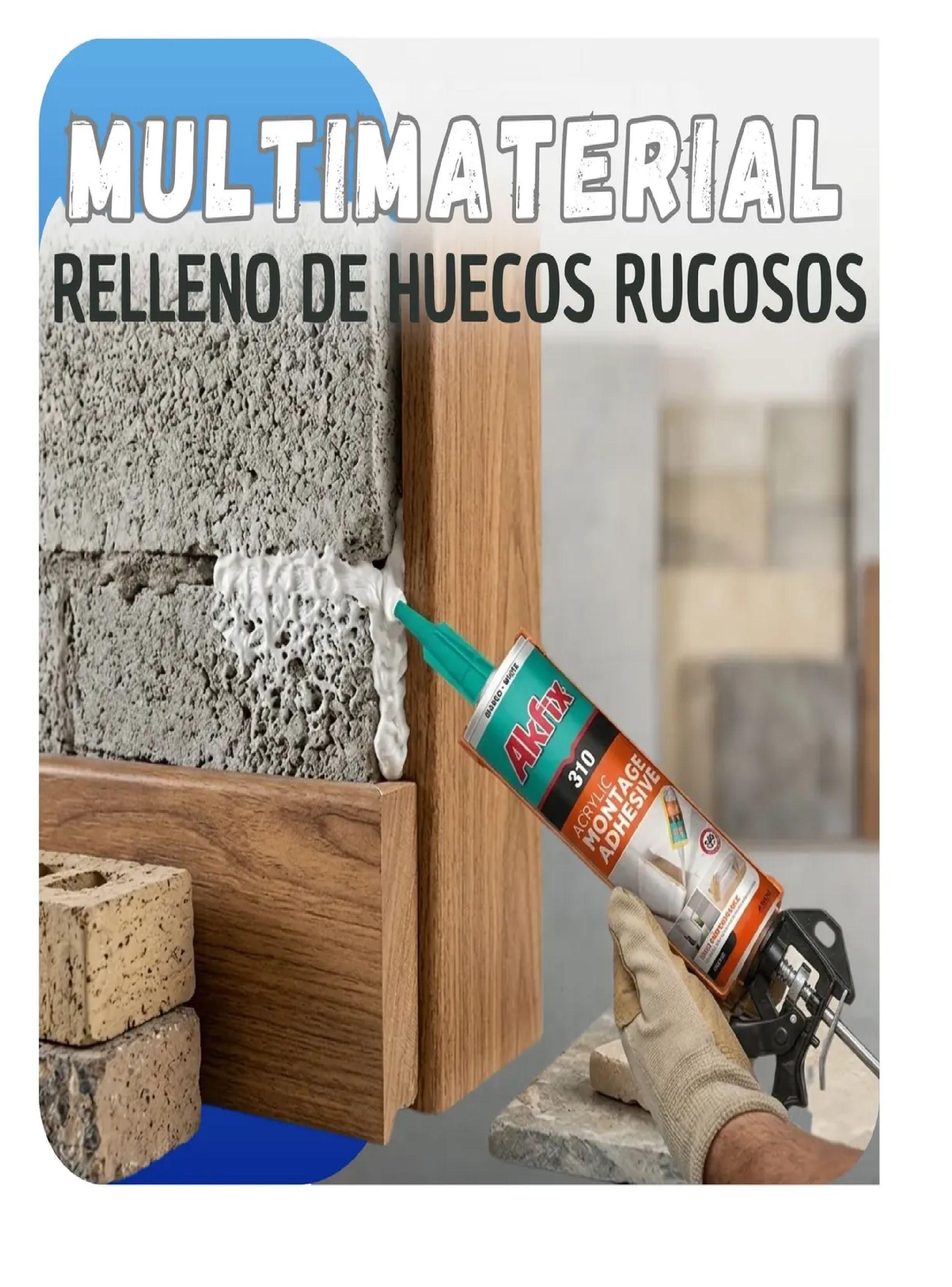 Adhesivo De Montaje Akfix 310 Multiuso Madera Yeso Muro 310m-3