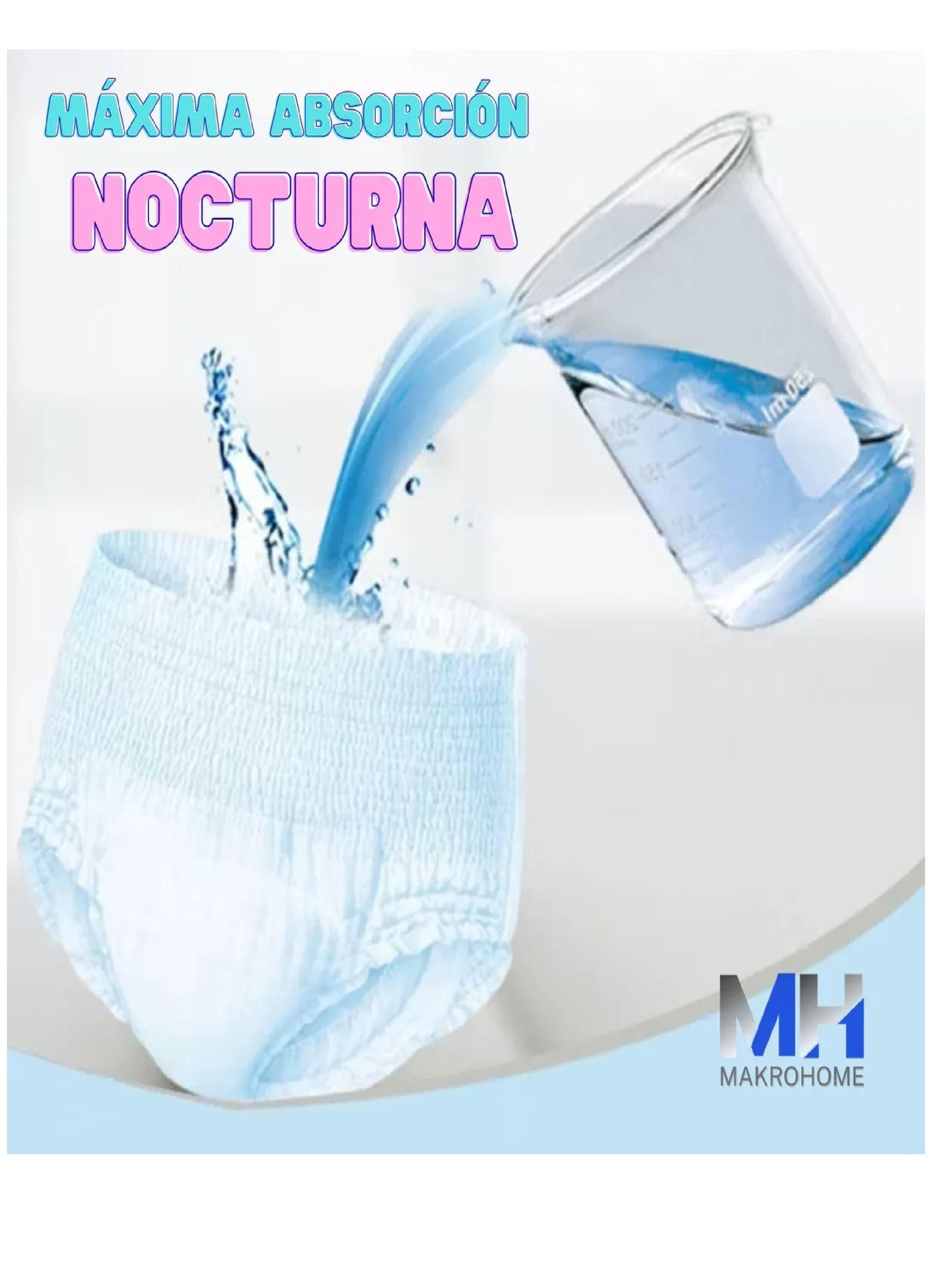 Pañal Adulto Tipo Pants Nocturno Overnight Máxima Absorcion-3