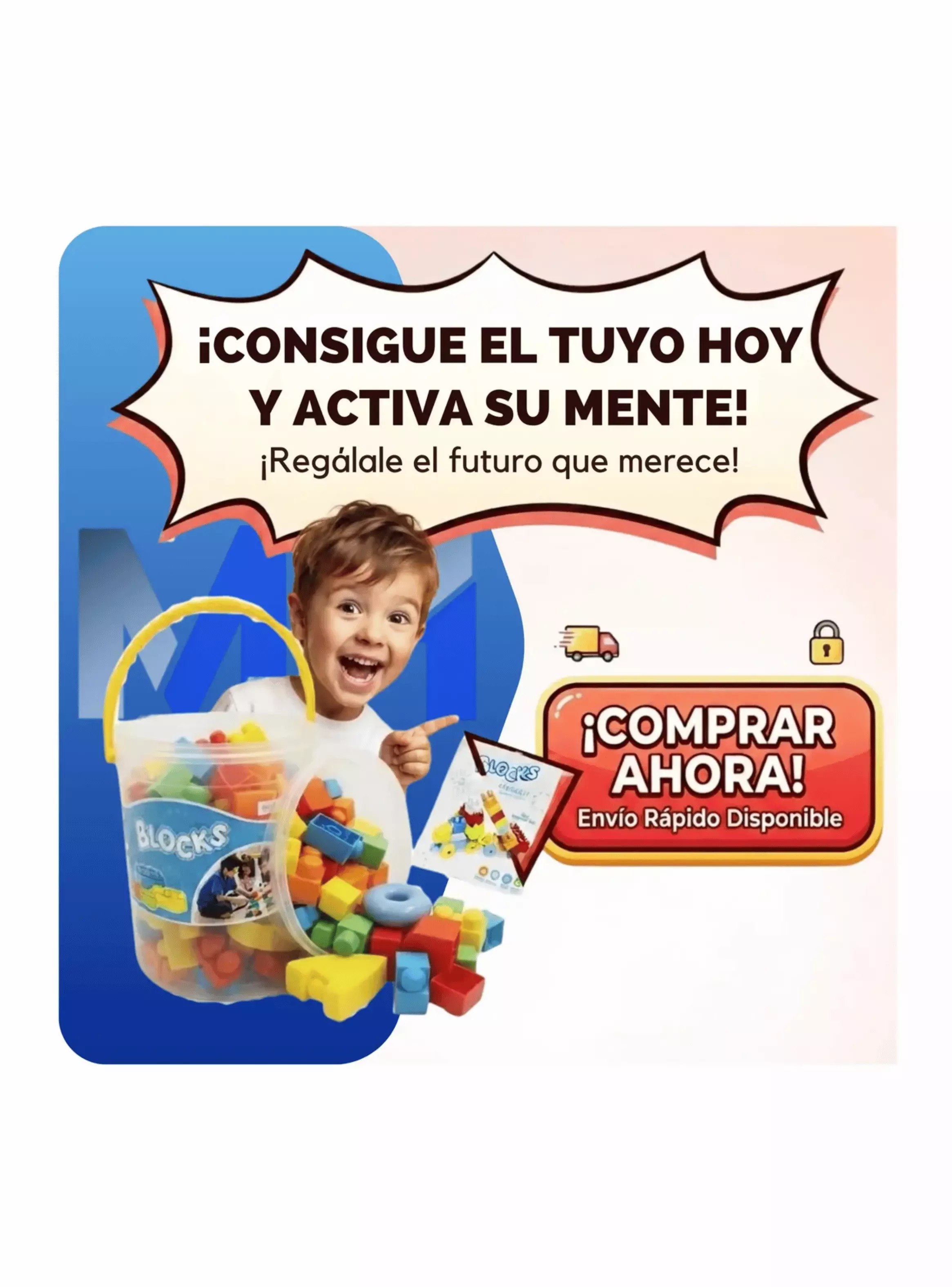 Bloques De Construccion Infantil En Balde Armatodo Didactico-7