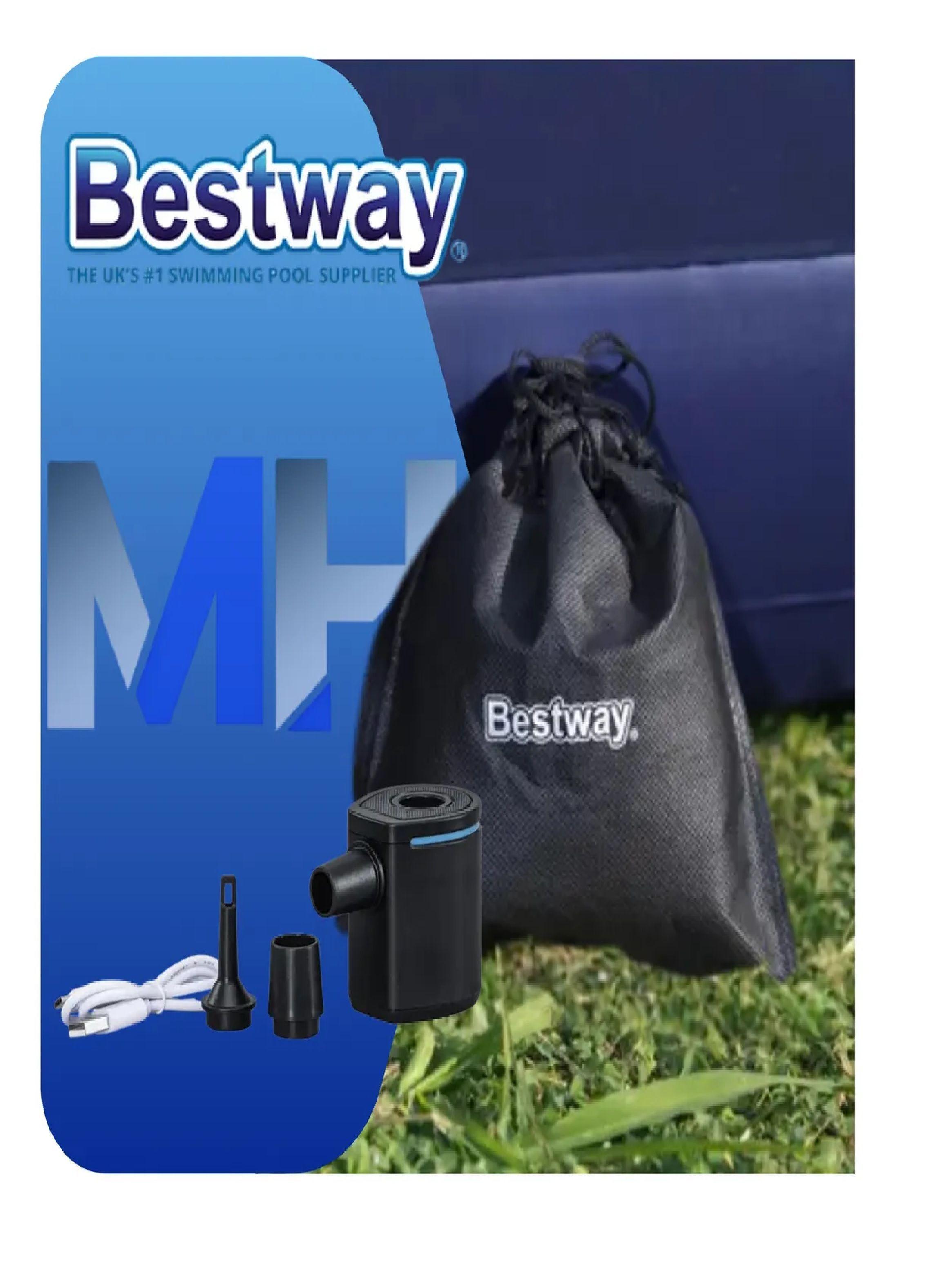 Inflador Electrico Portatil Powertouch Pocket Usb Bestway-3