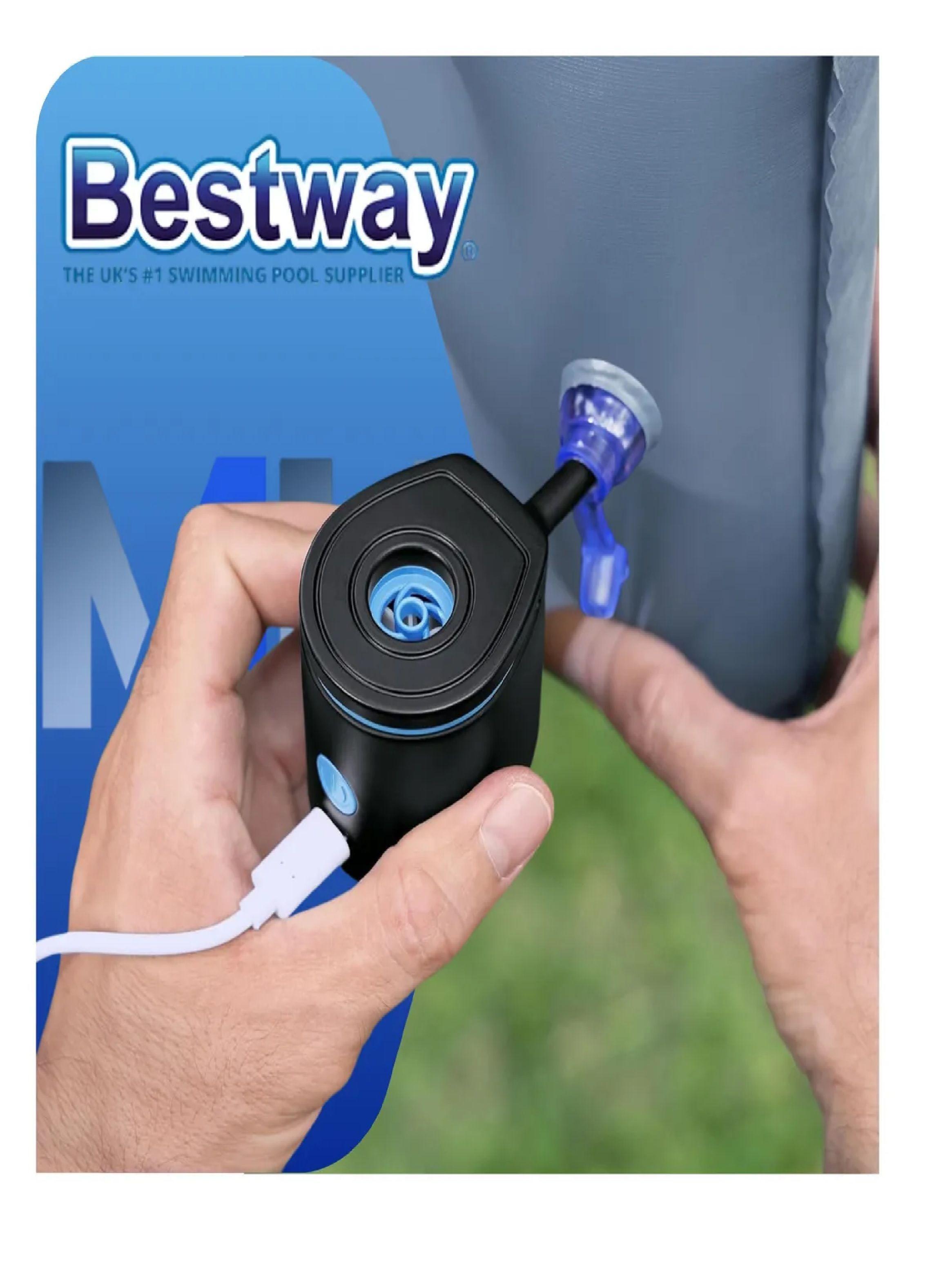 Inflador Electrico Portatil Powertouch Pocket Usb Bestway-5