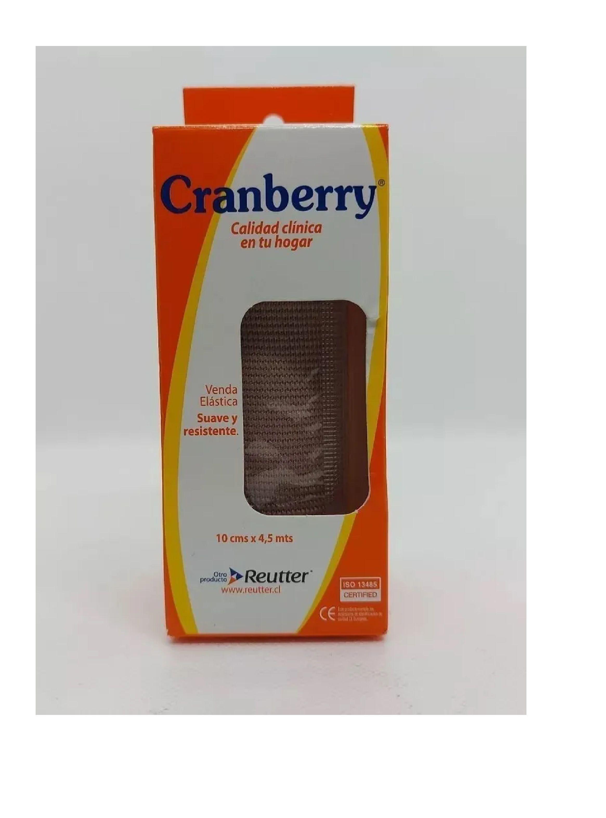 Venda Elástica 10 Cm X 4,5 Mts Cranberry Suave Y Resistente-4