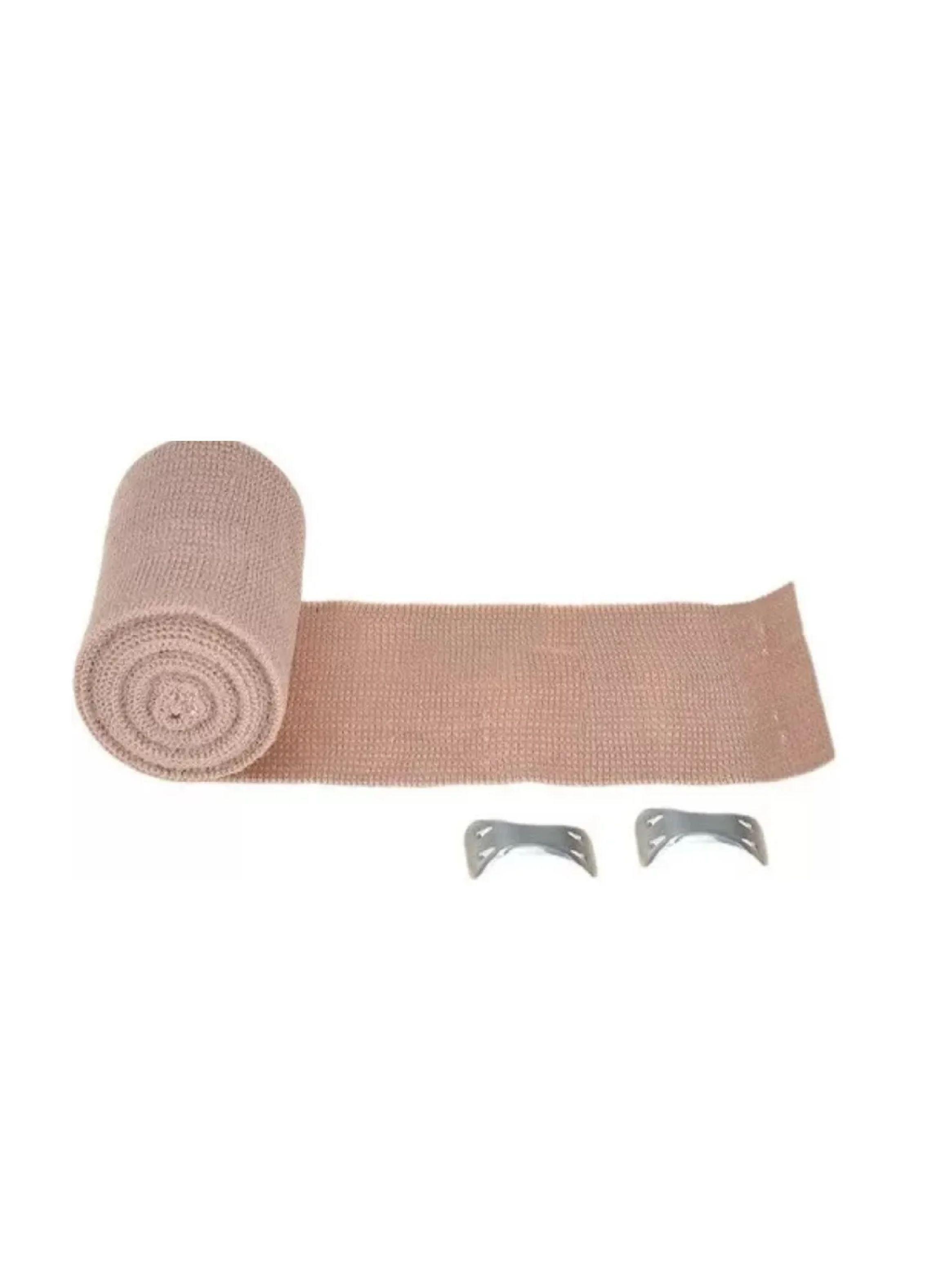 Venda Elástica 10 Cm X 4,5 Mts Cranberry Suave Y Resistente-5