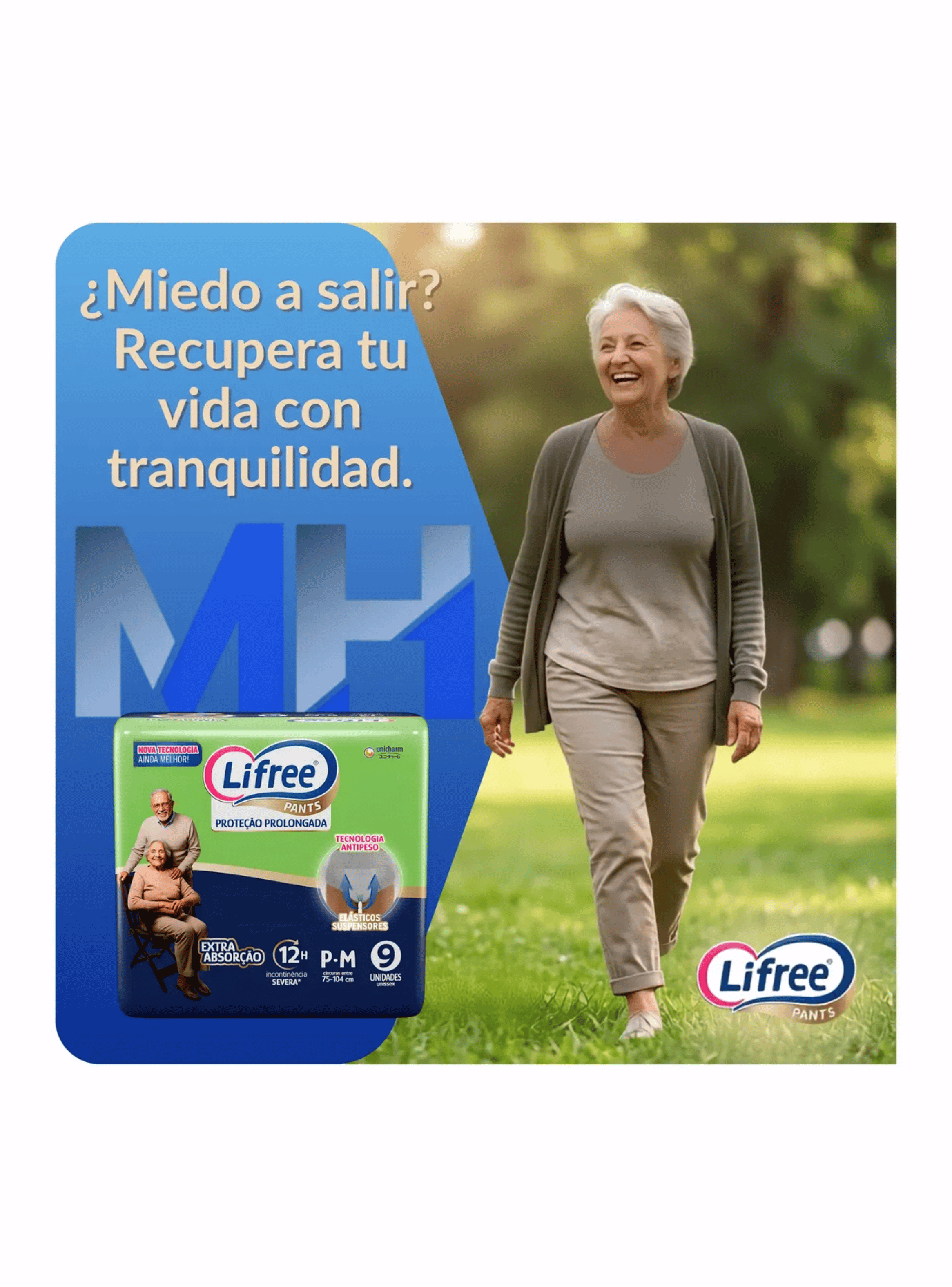 Panal Adulto Lifree Pants P m 27 Unidades 12 Horas Pack X3-1