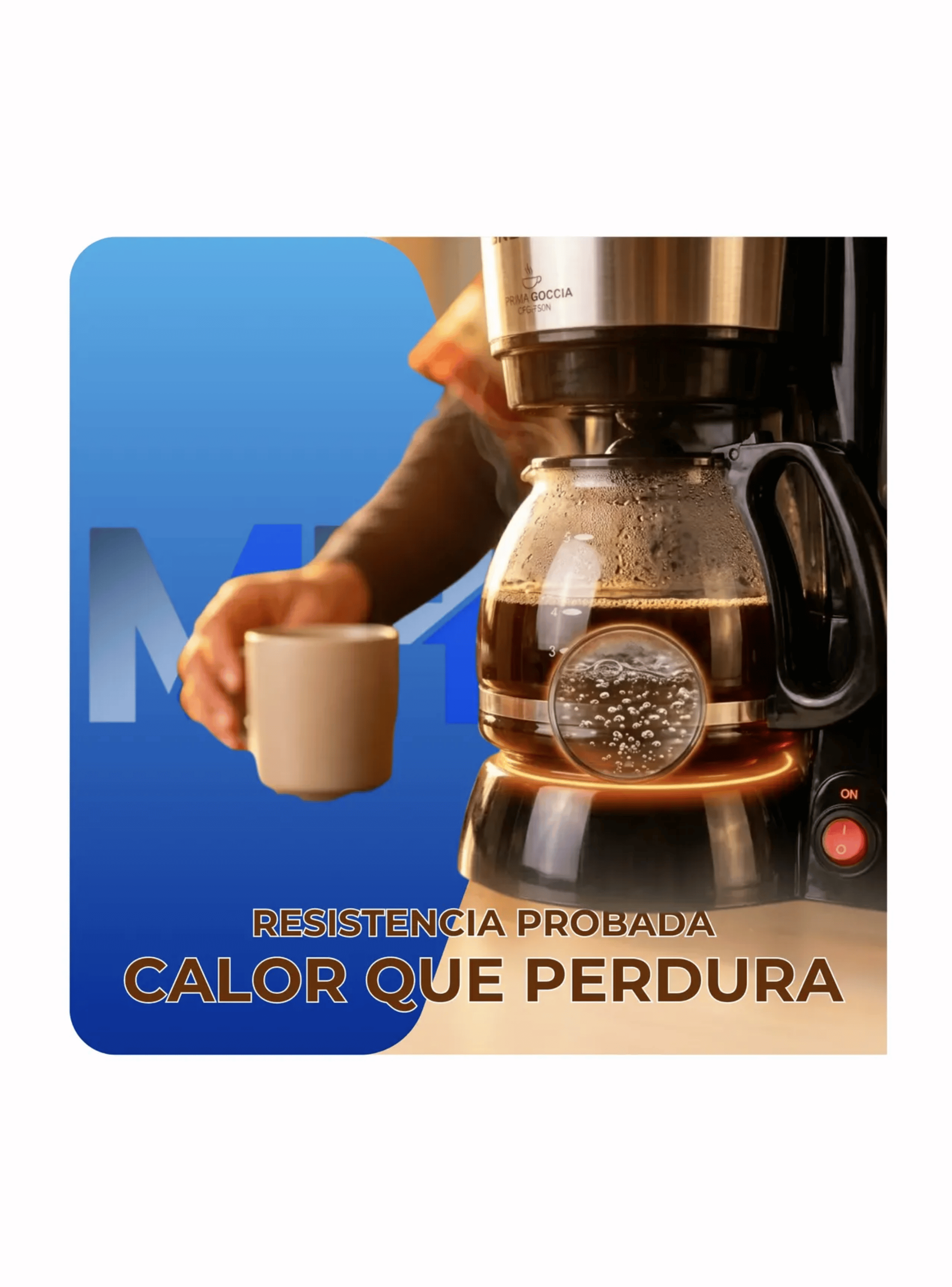 Cafetera De Goteo Sindelen 6 Tazas 750ml Filtro Permane-4