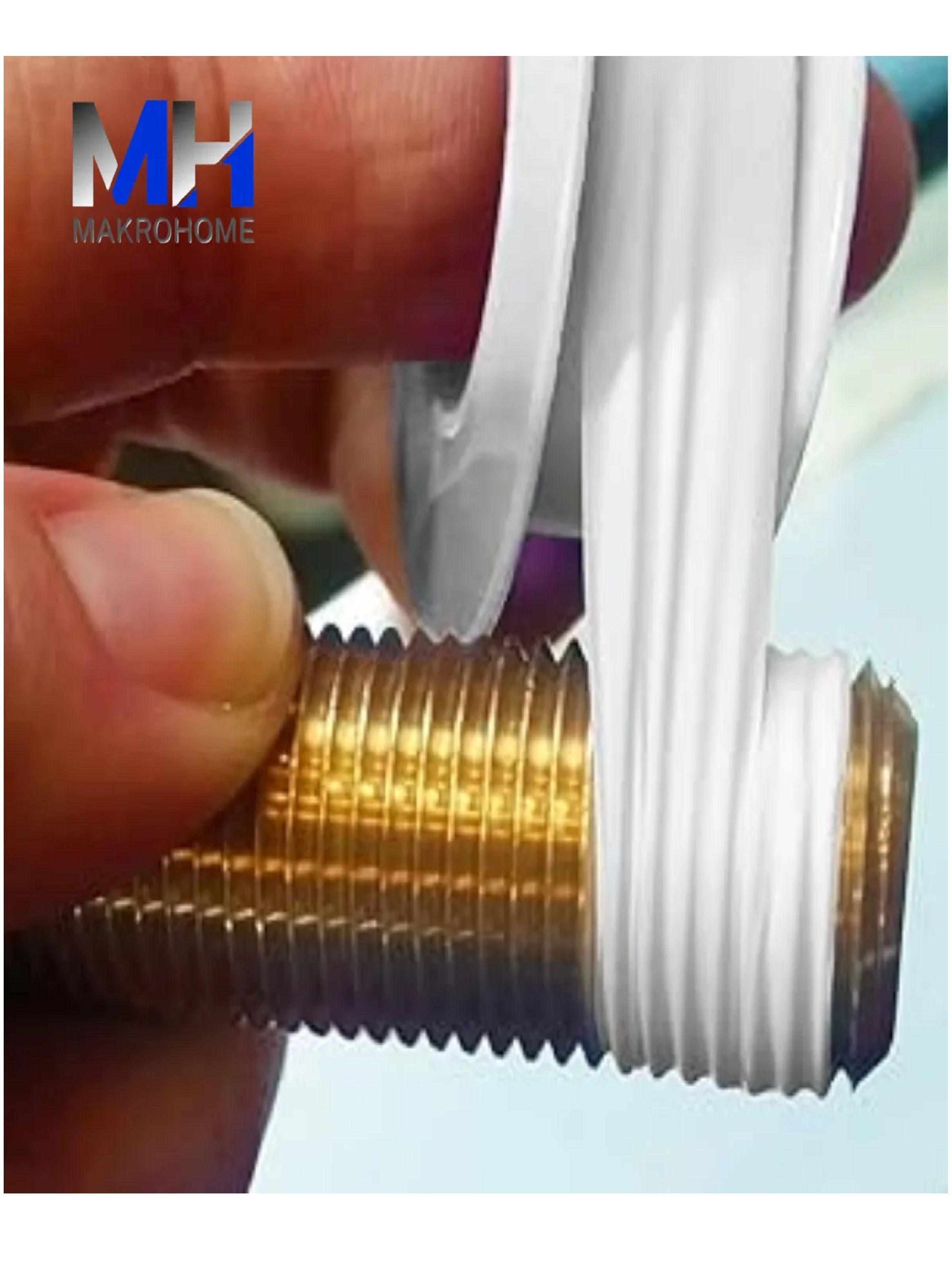 Pack X5 Teflon Maestro 1/2 10mt Cinta Selladora Para Agua-4