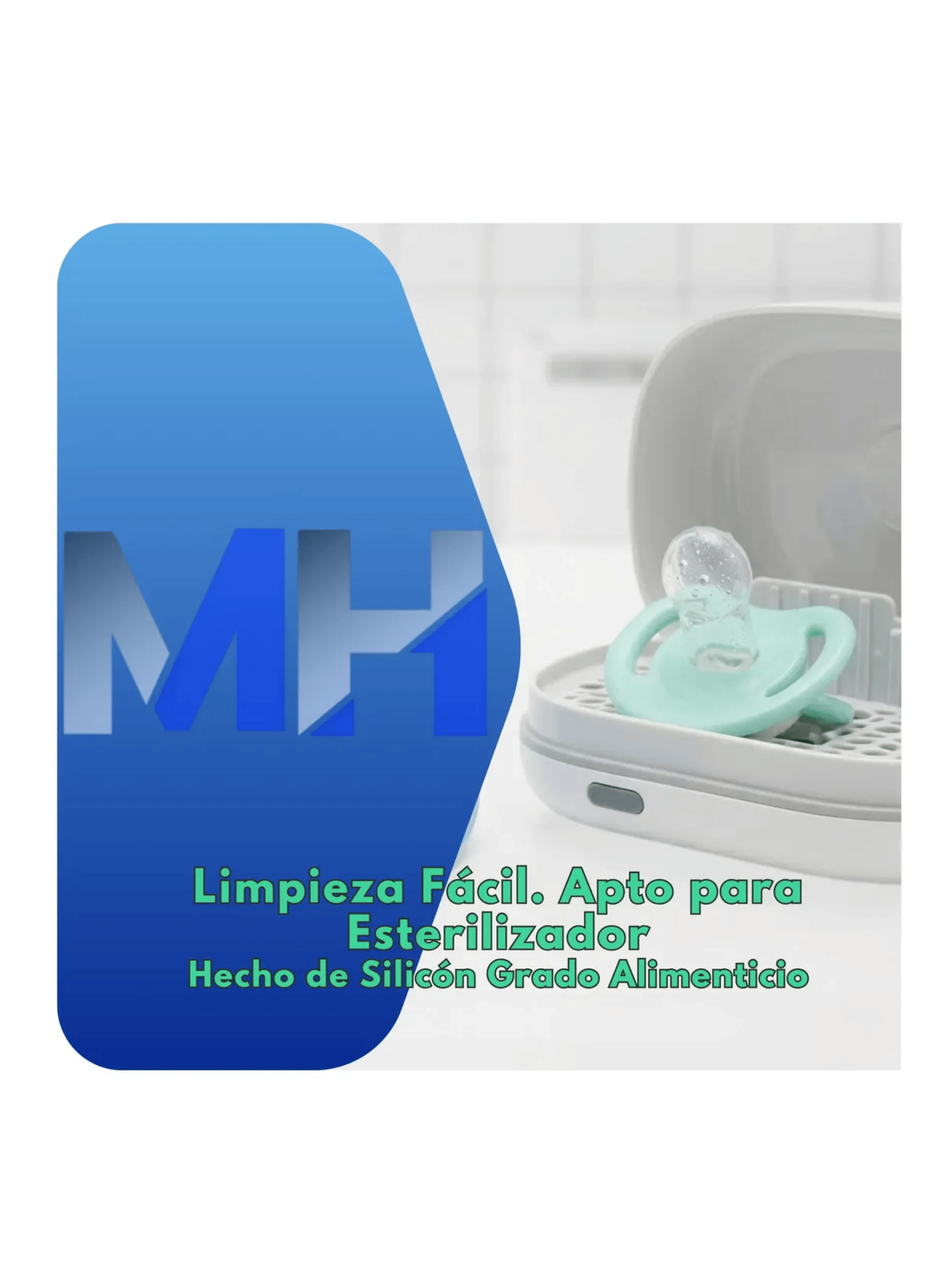 Chupete Mini Light 2 Pcs Odontologico Pigeon Libre Bpa Blue verde 12 18 meses-4