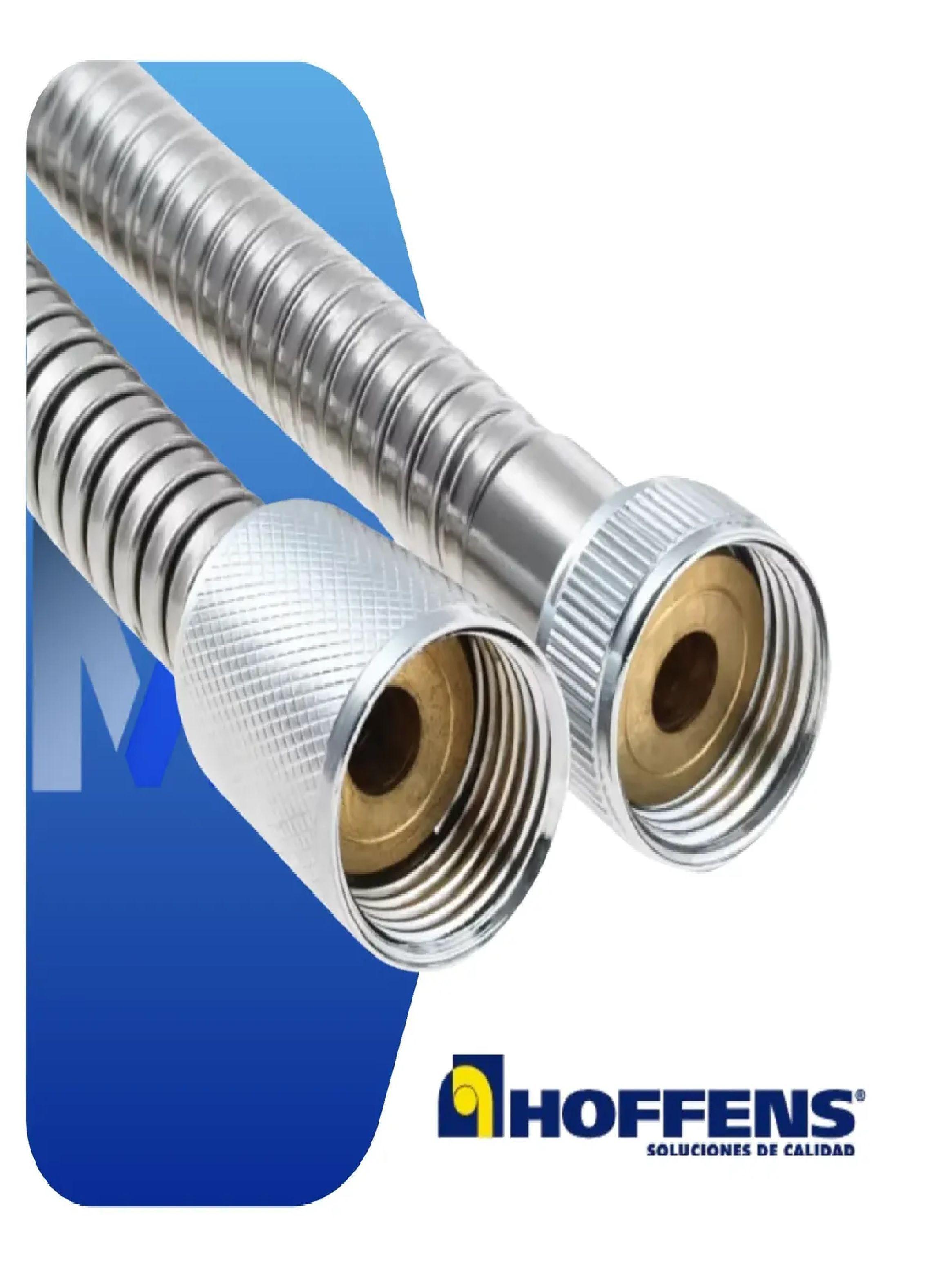 Flexible Ducha 1,6 Mts Doble Grapeado Reforzado Epdm Hoffens-3