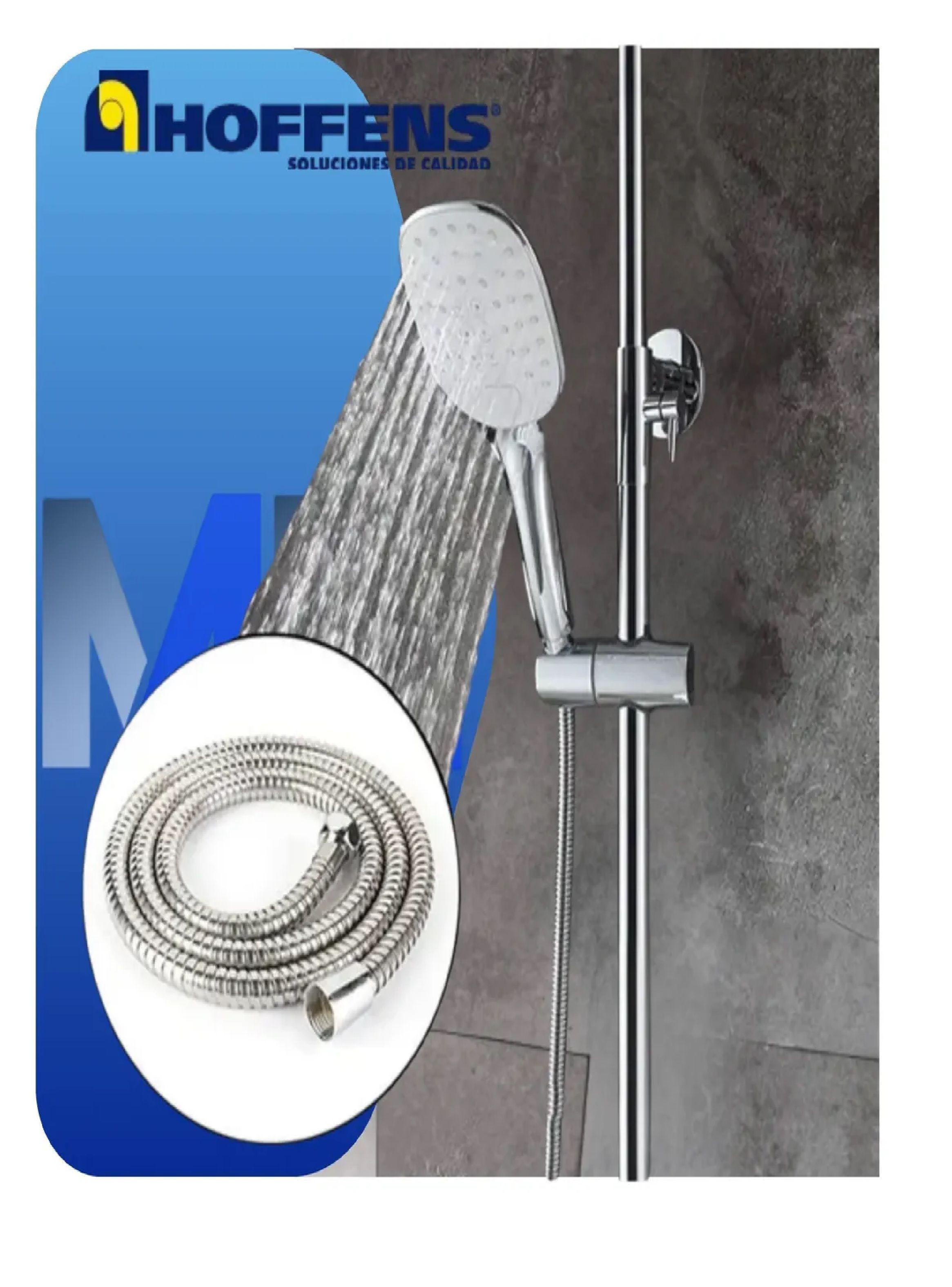 Flexible Ducha 1,6 Mts Doble Grapeado Reforzado Epdm Hoffens-4