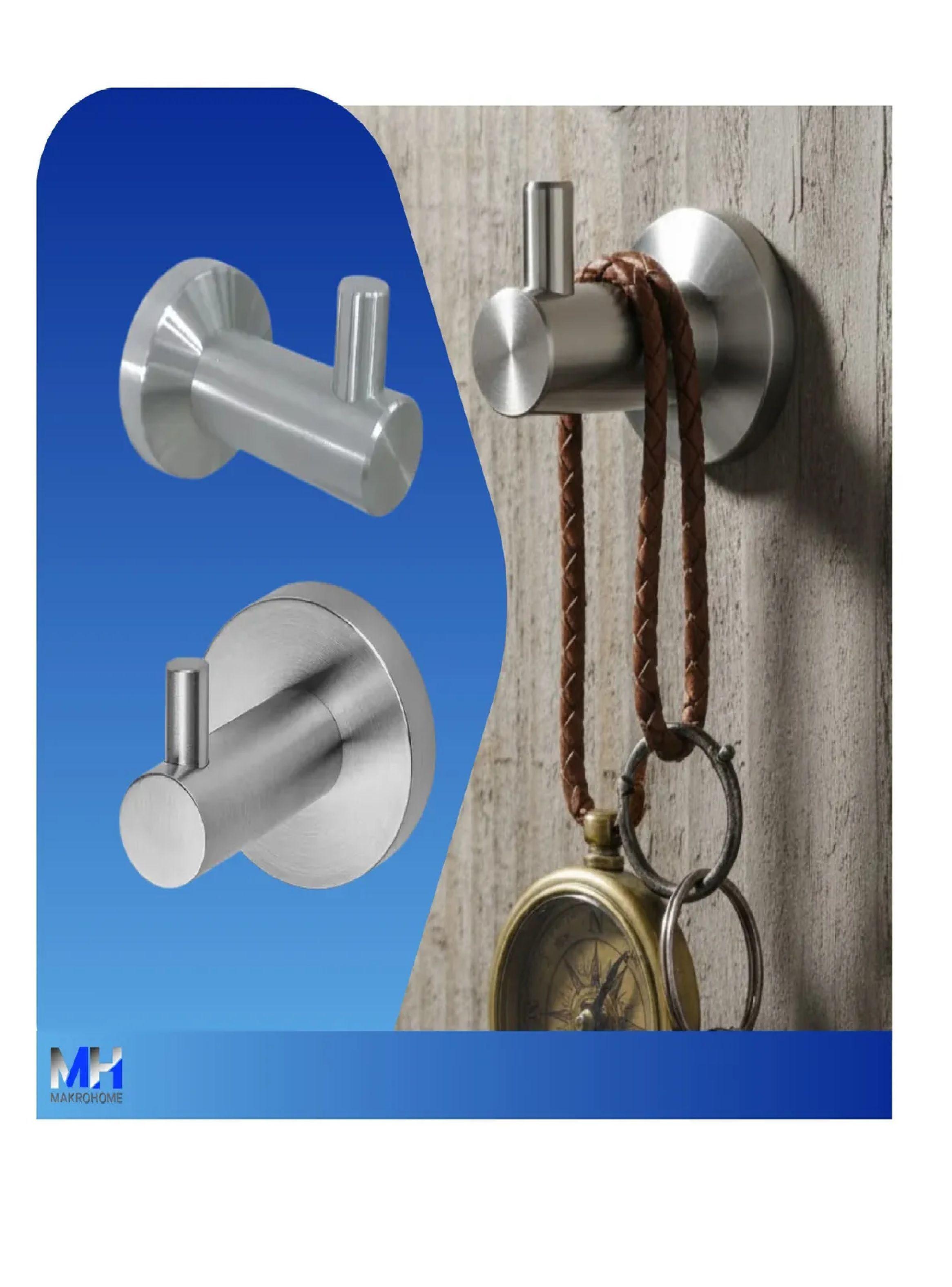 Perchero De Baño Taumm Acero Inoxidable Elegancia Y Orden-3