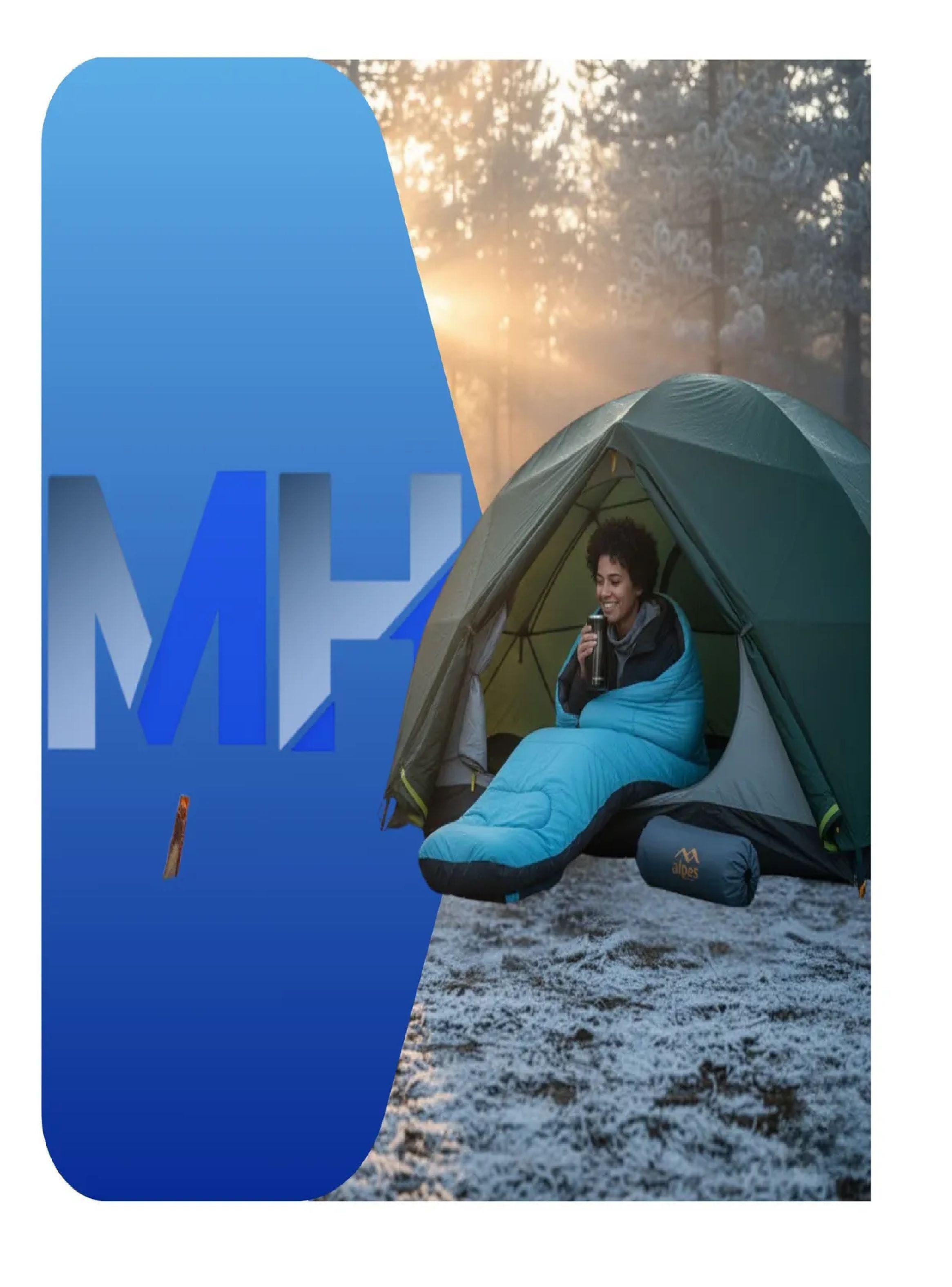 Saco De Dormir Alpes Sobre Rectangular 10/25°c Azul 1.83x35-4