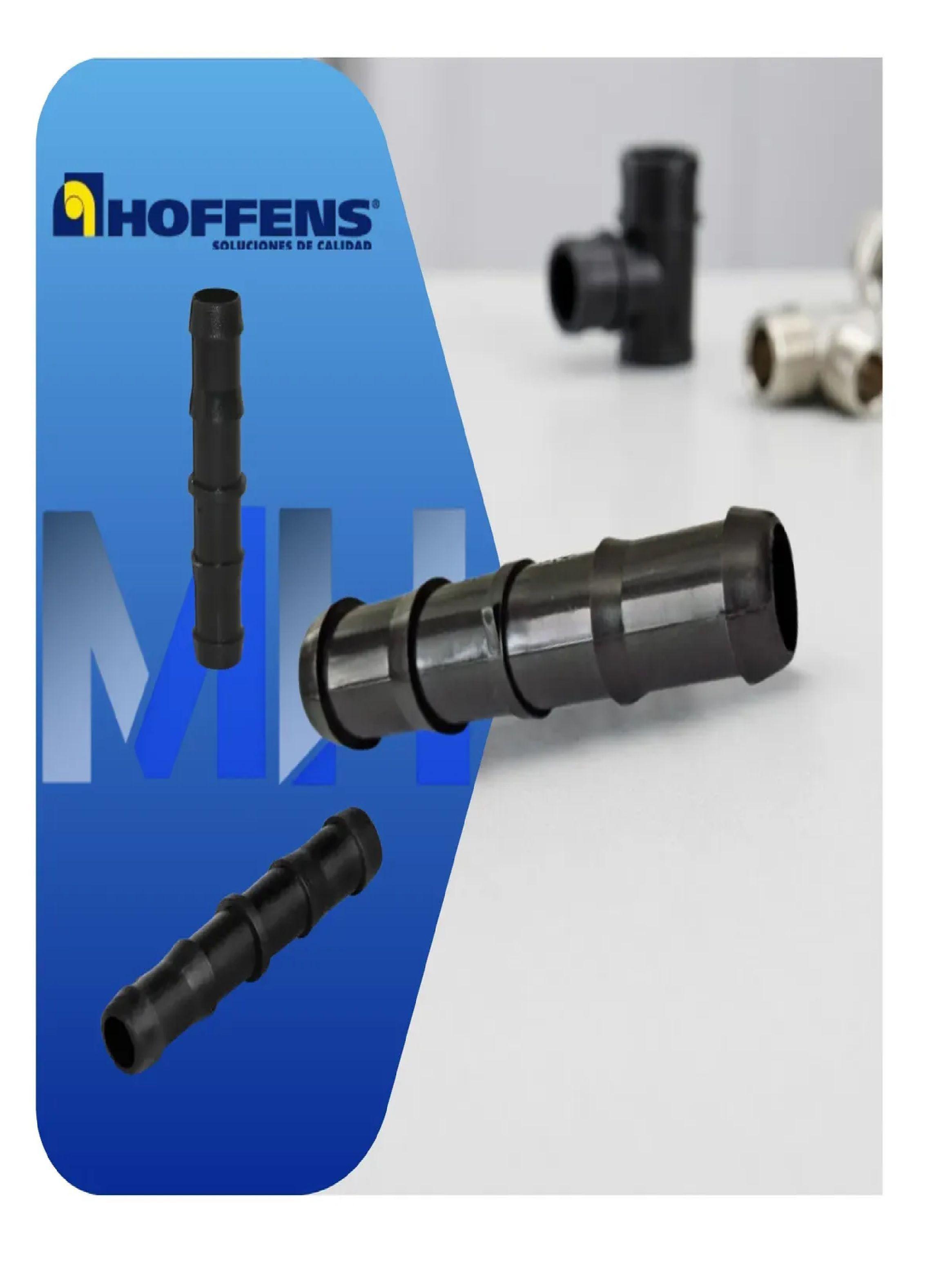 Copla Union Doble Riego 1/2 Polipropileno Plansa Pack 10-1