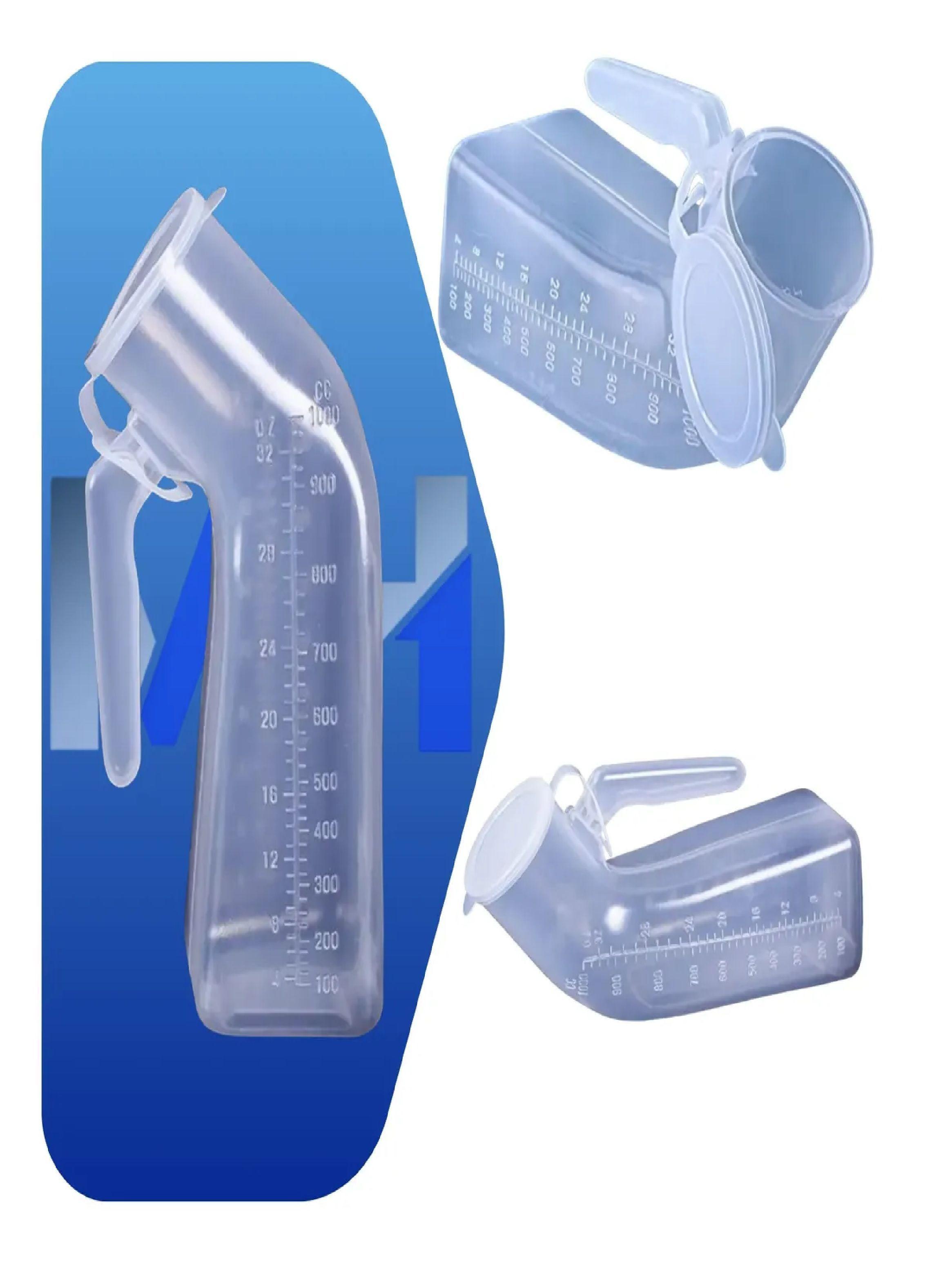 Urinario Masculino Con Tapa Antiderrame Cranberry Pato Unica-3