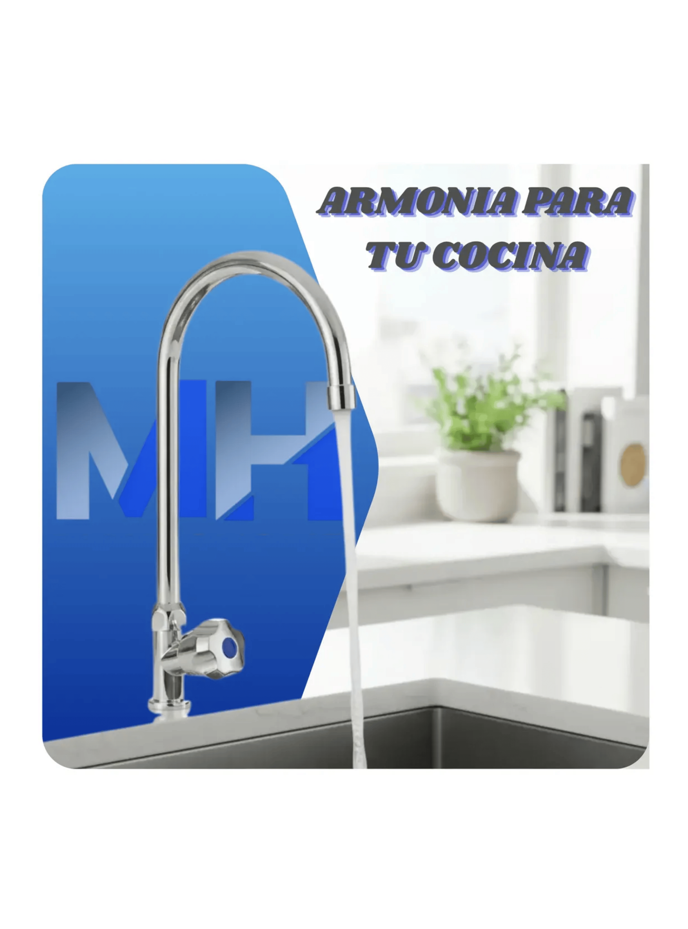 Llave Lavaplatos Monomando Antuco Aquakit Alta Durabilidad-5