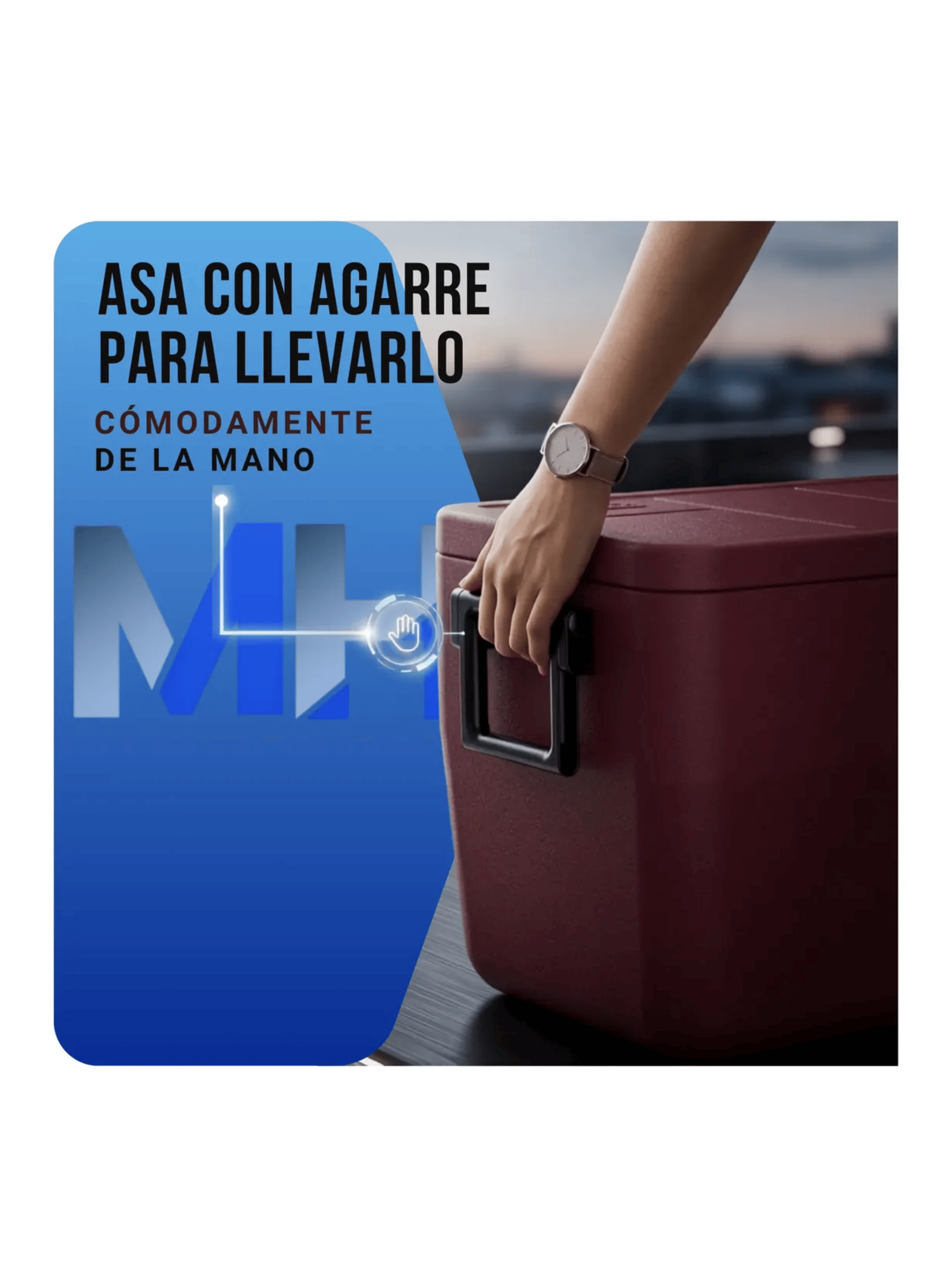 Cooler Coleman Chiller 48 Qt 45 Litros Rojo Azul A Eleccion-7