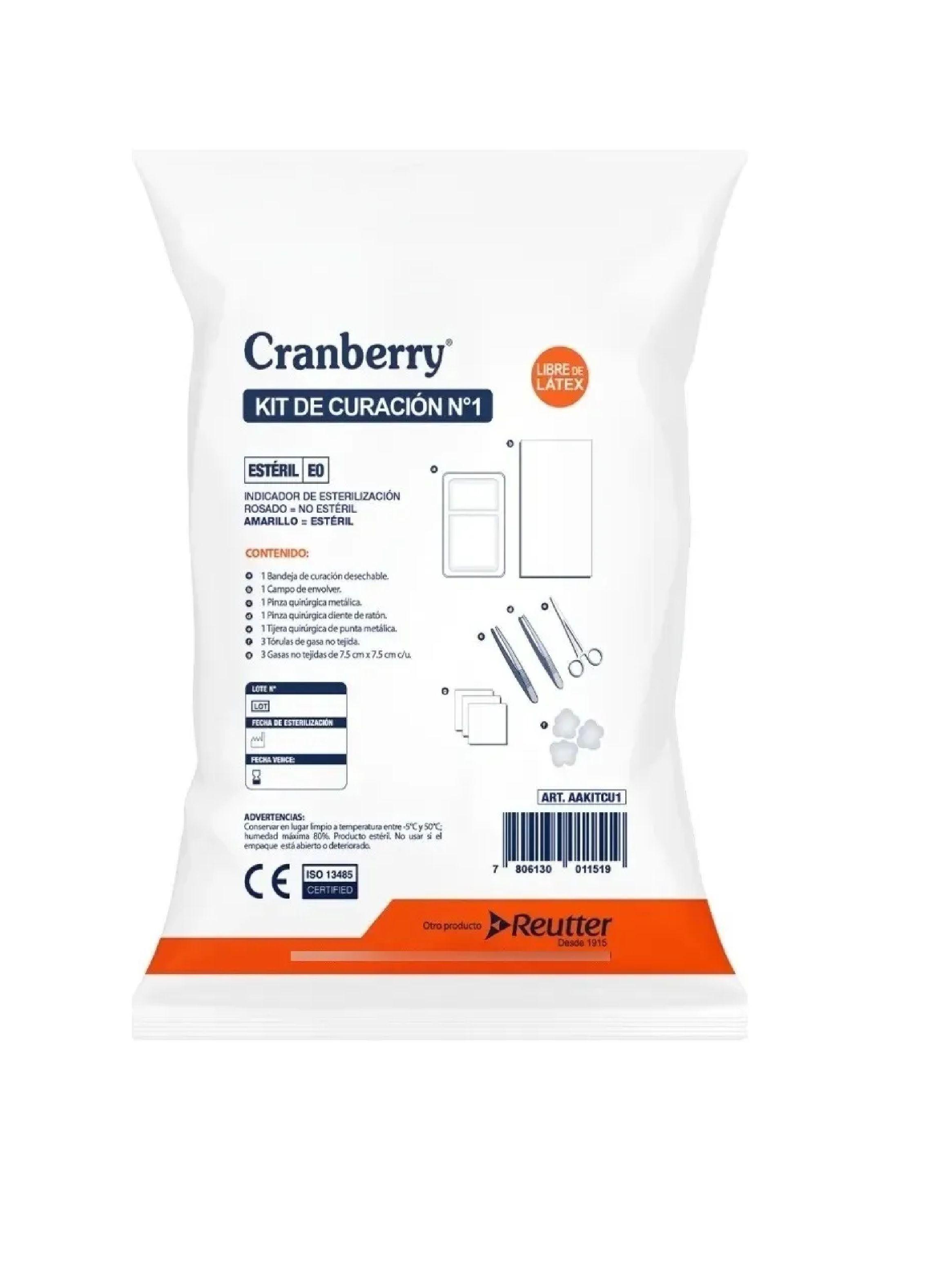 Kit De Curación Desechable N°1 Cranberry 2 Unidades-3