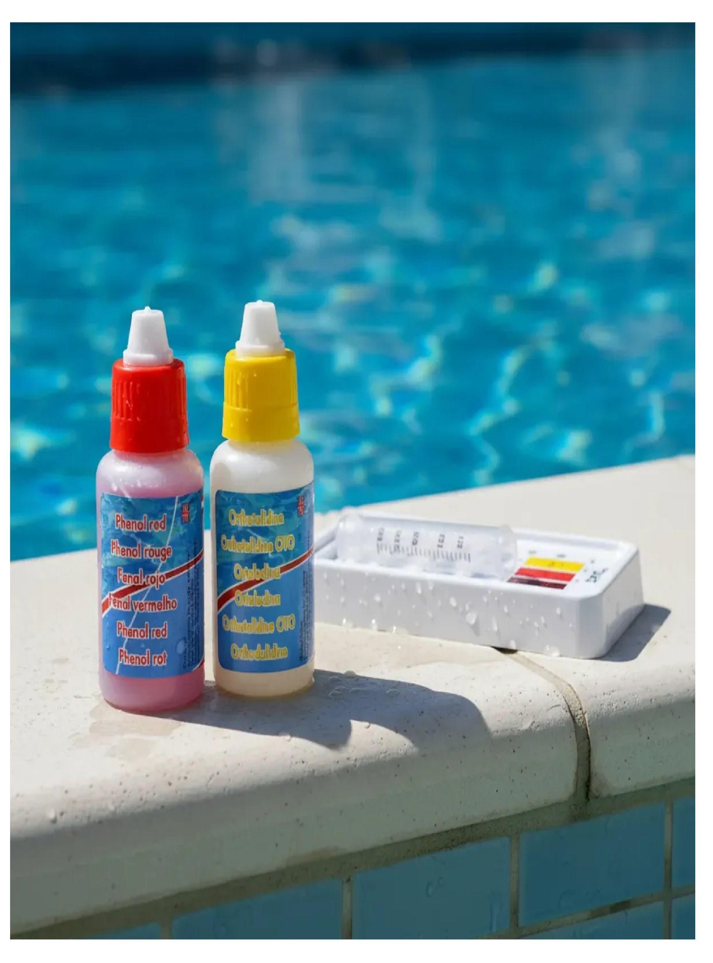 Test De Agua Laboratorio Piscina Ph Y Cloro Recarga Deepblue-2