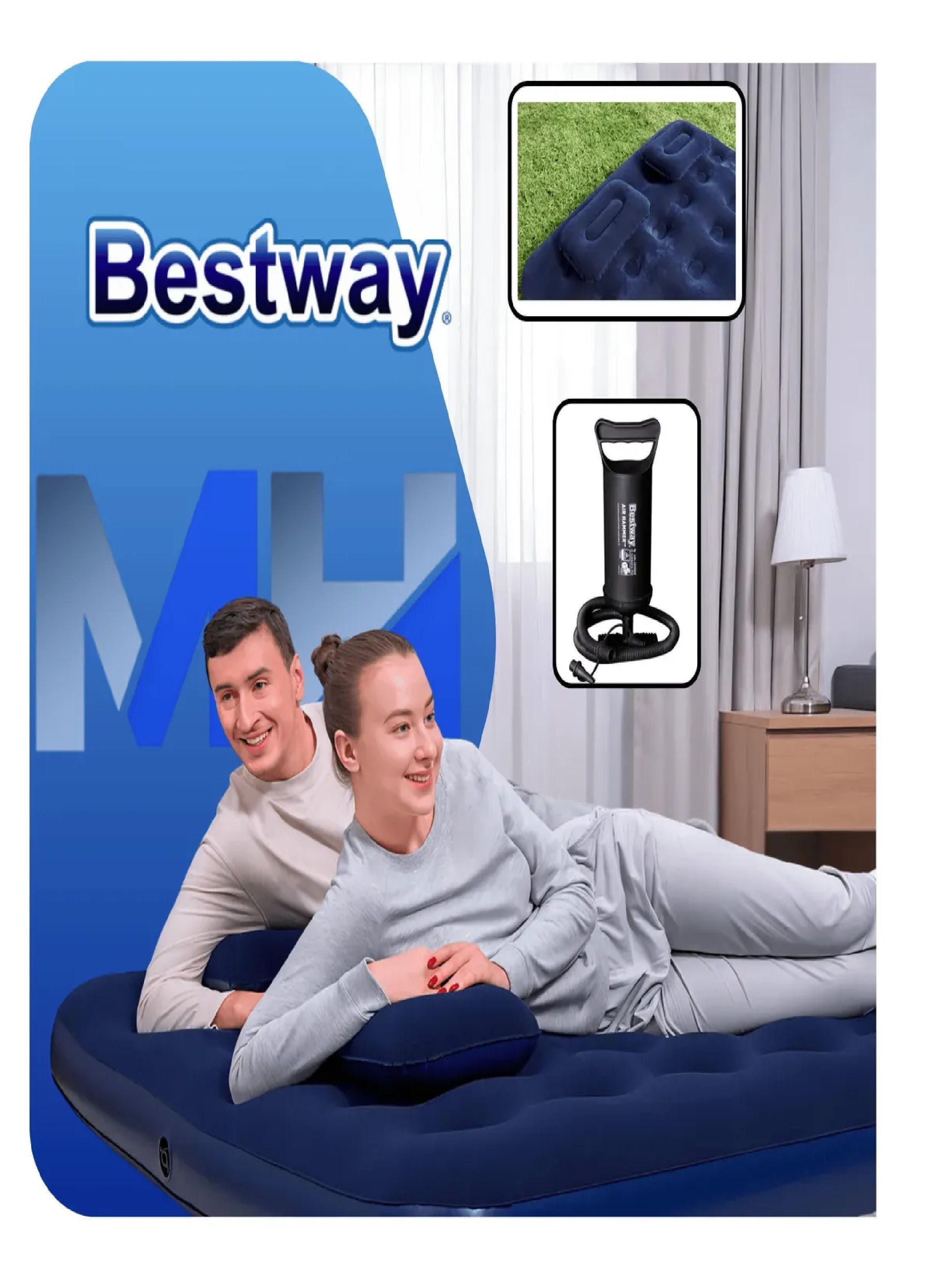 Combo Carpa Amazonia 4p Colchon 2p inflador 2 Almohadas-6