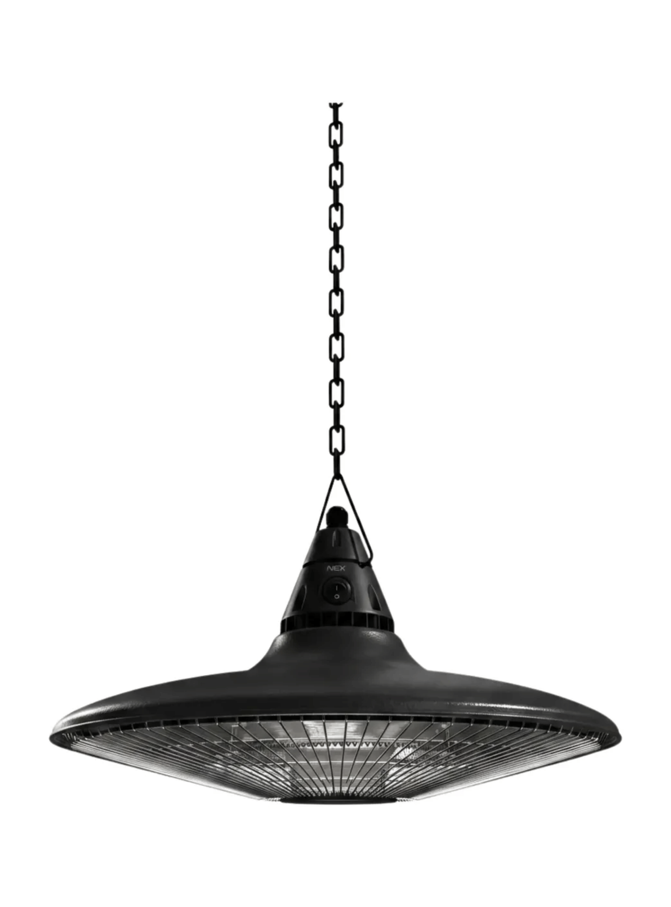 Estufa Terraza Colgante Nex 1300w Exterior Ip65 Control Remo-0