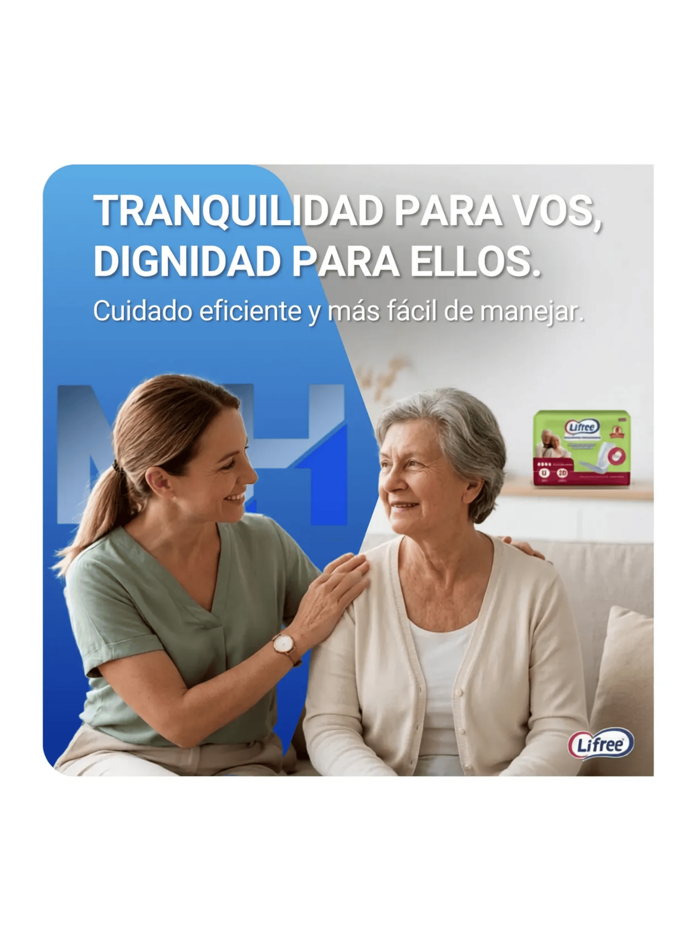 Aposito Absorbente Geriatrico Lifree Incontinencia 20 Unidades-6