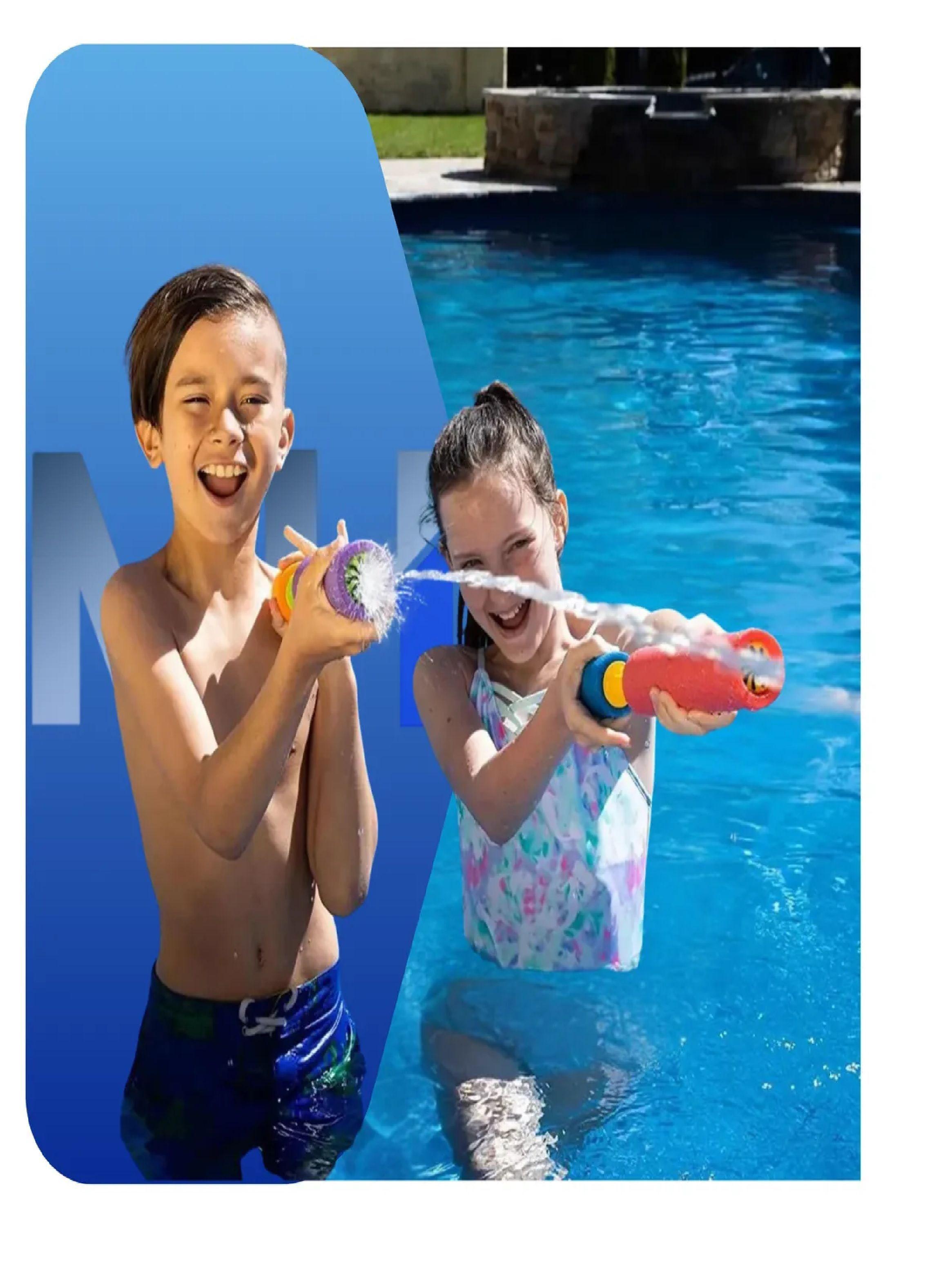Packx24 Pistola Lanza Agua Espuma Verano 40 Cm Radost-2