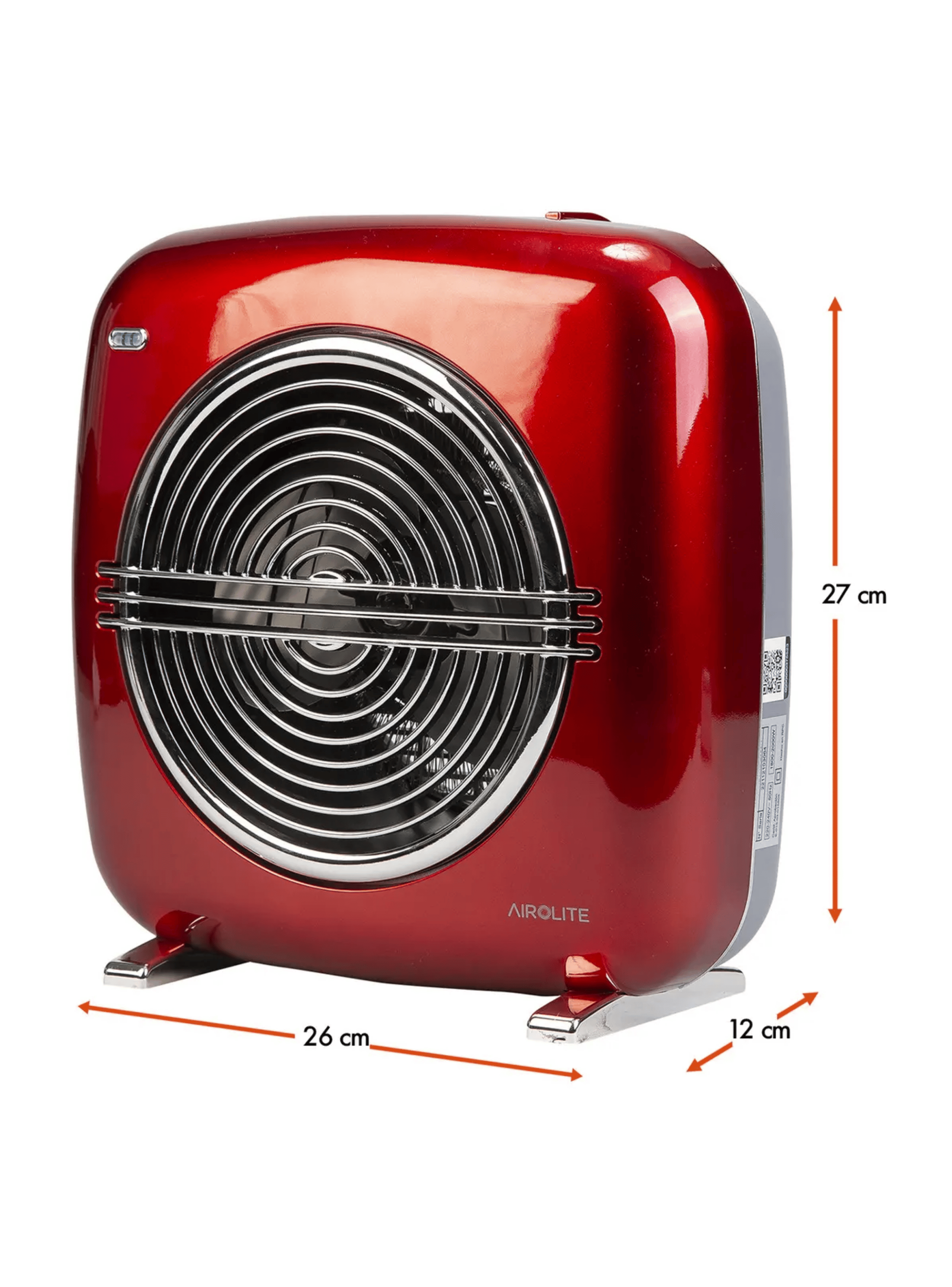Termoventilador Vintage Estilo Cl sico 2000w Ht Retro 2000b-4