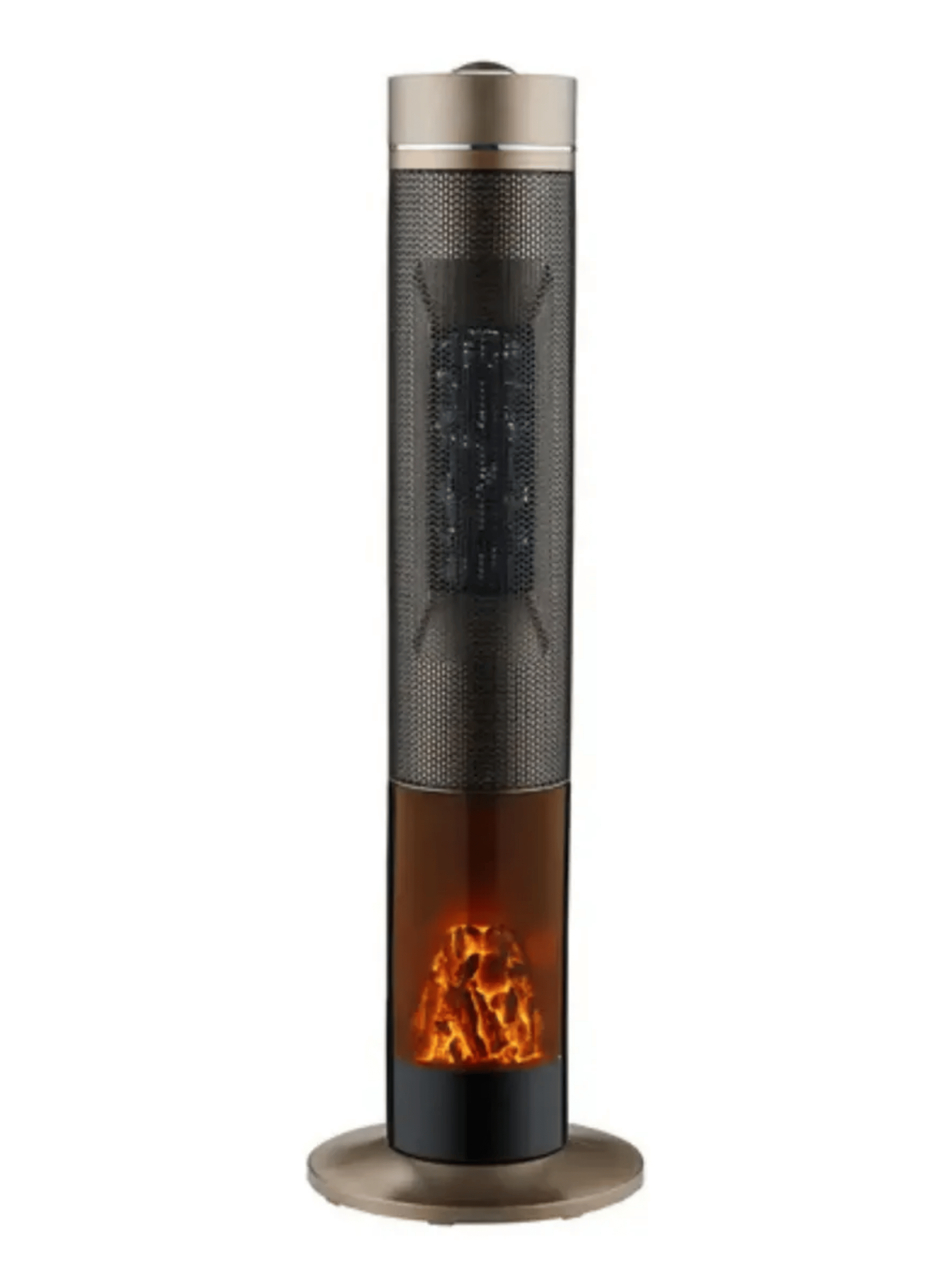 Estufa Torre Nex 2000w Efecto Chimenea Exterior E Interior-0
