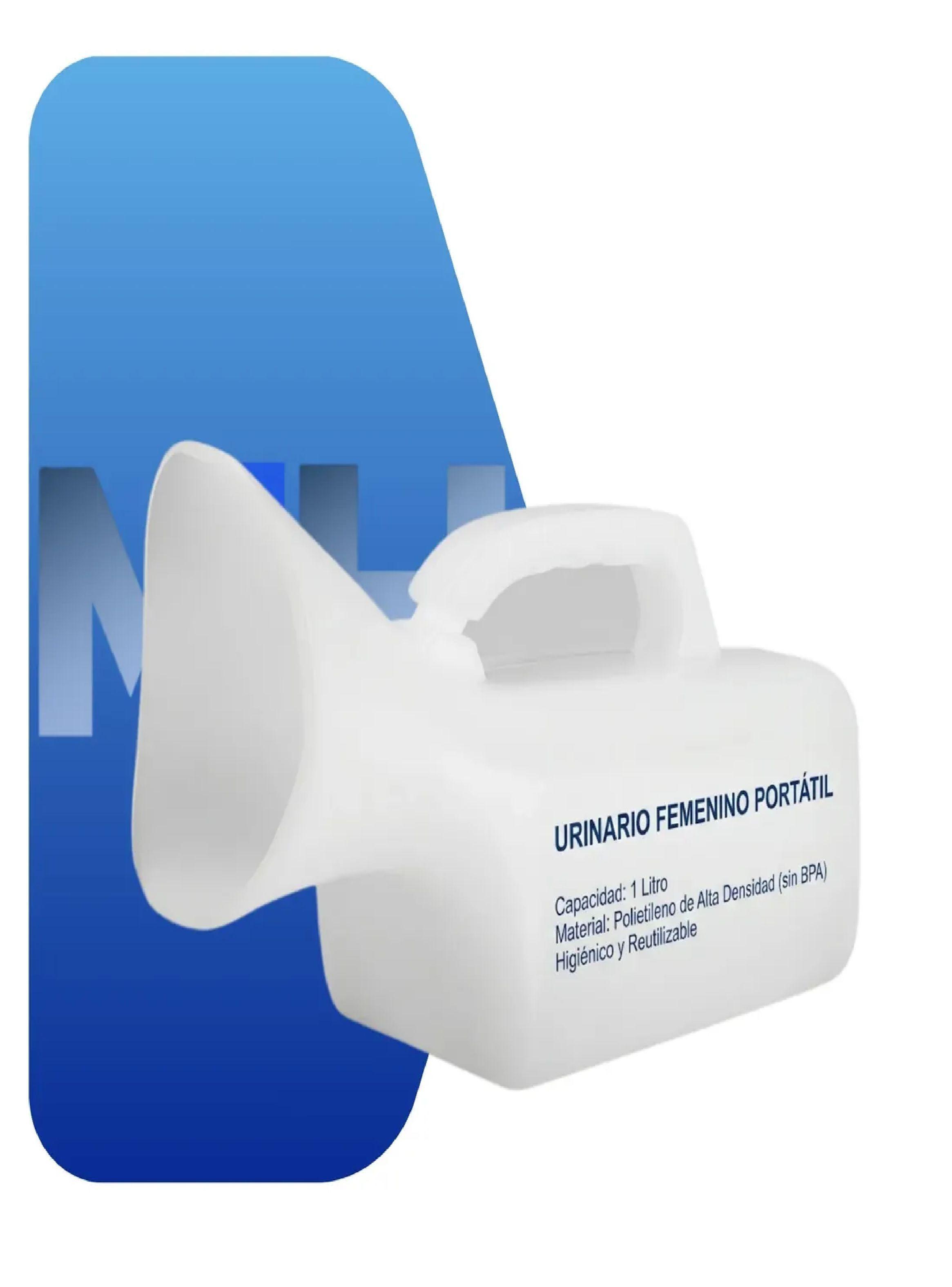Urinario Pato Femenino Portatil 1 L Embocadura Ergonomica-5
