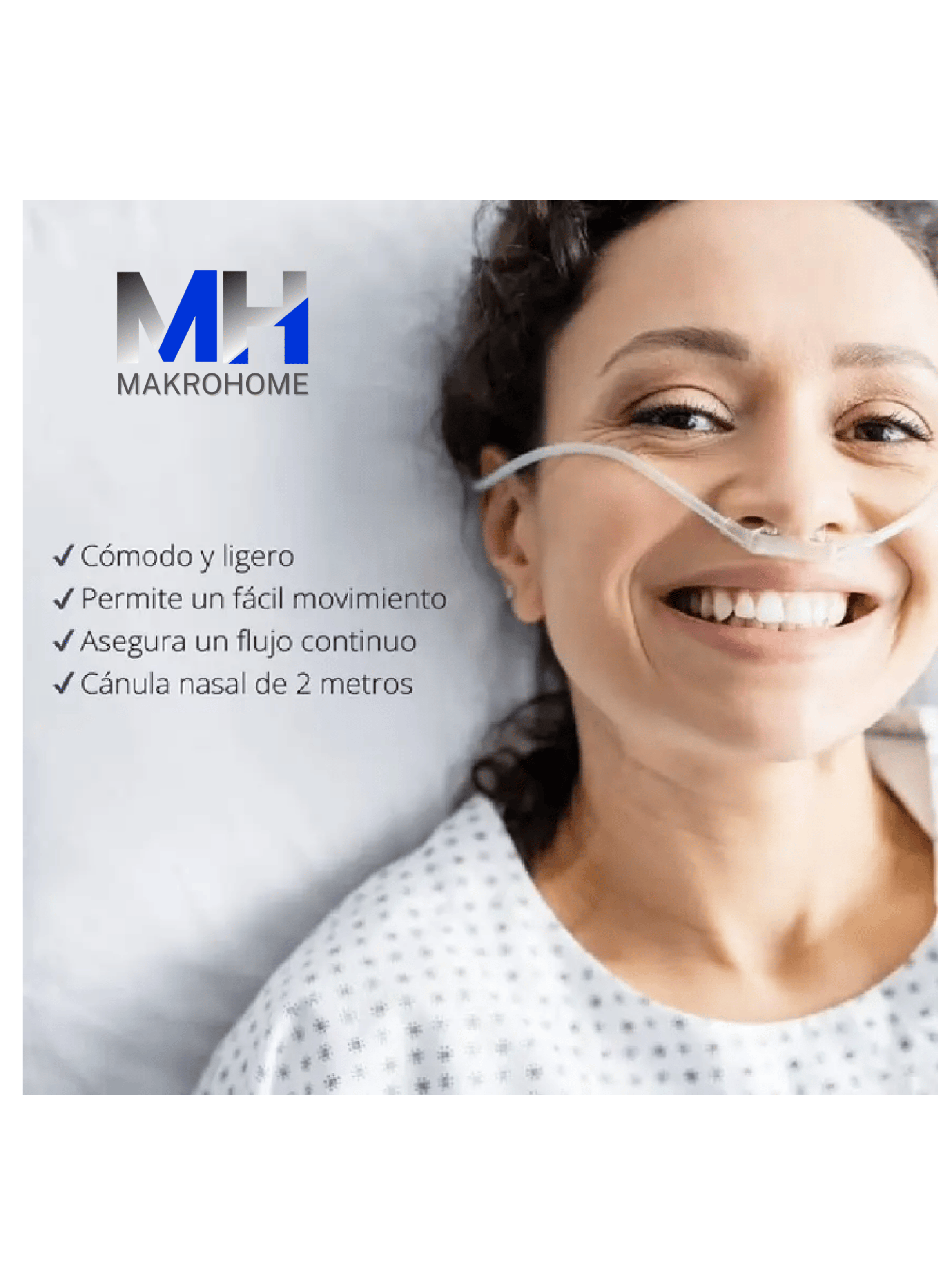 Naricera Oxigeno Adulto Canula Oxigeno Cranberry 10 Unidades-3