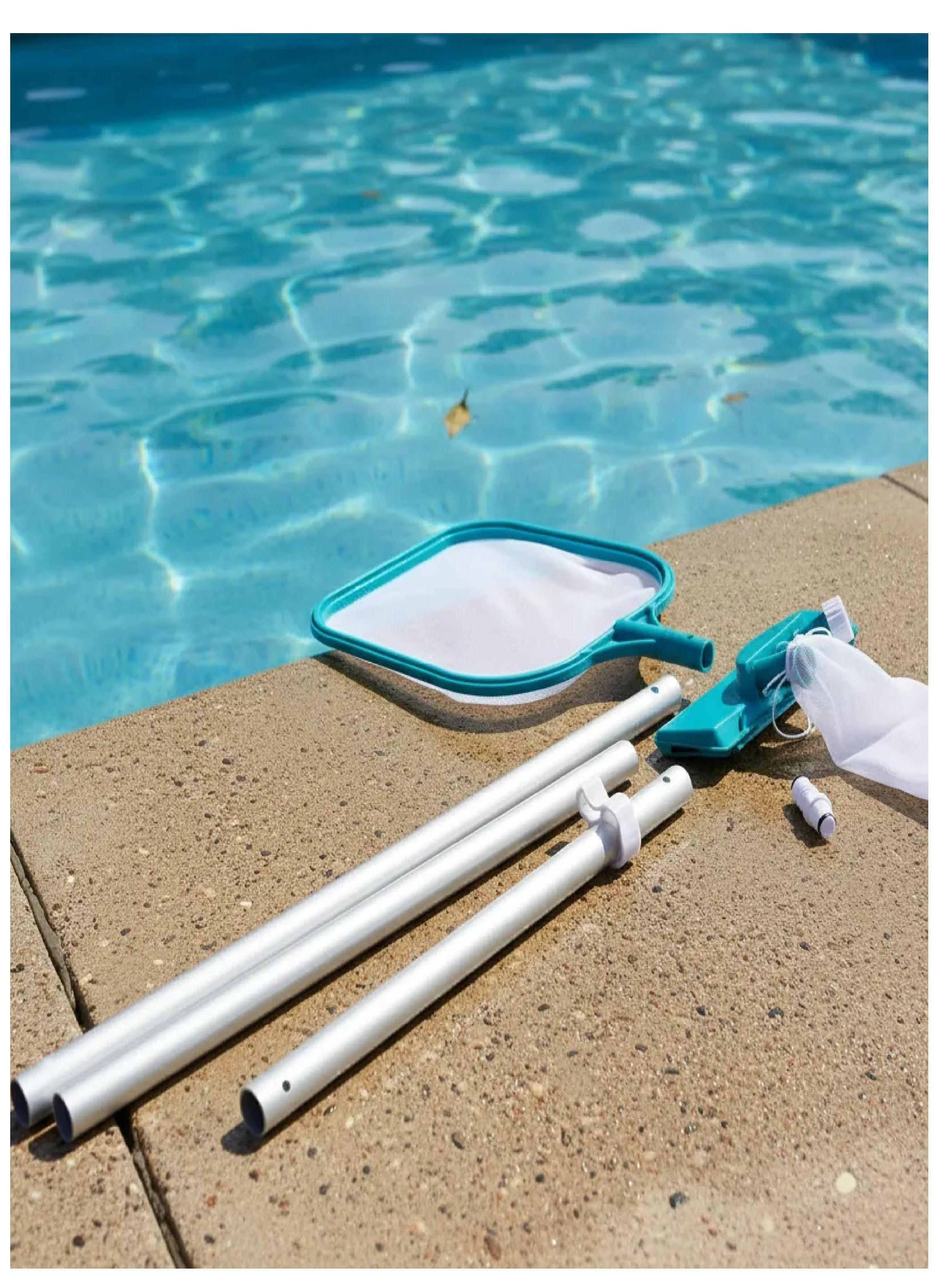 Kit De Mantencion Piscina Bestway Aquaclear Limpieza Facil-4