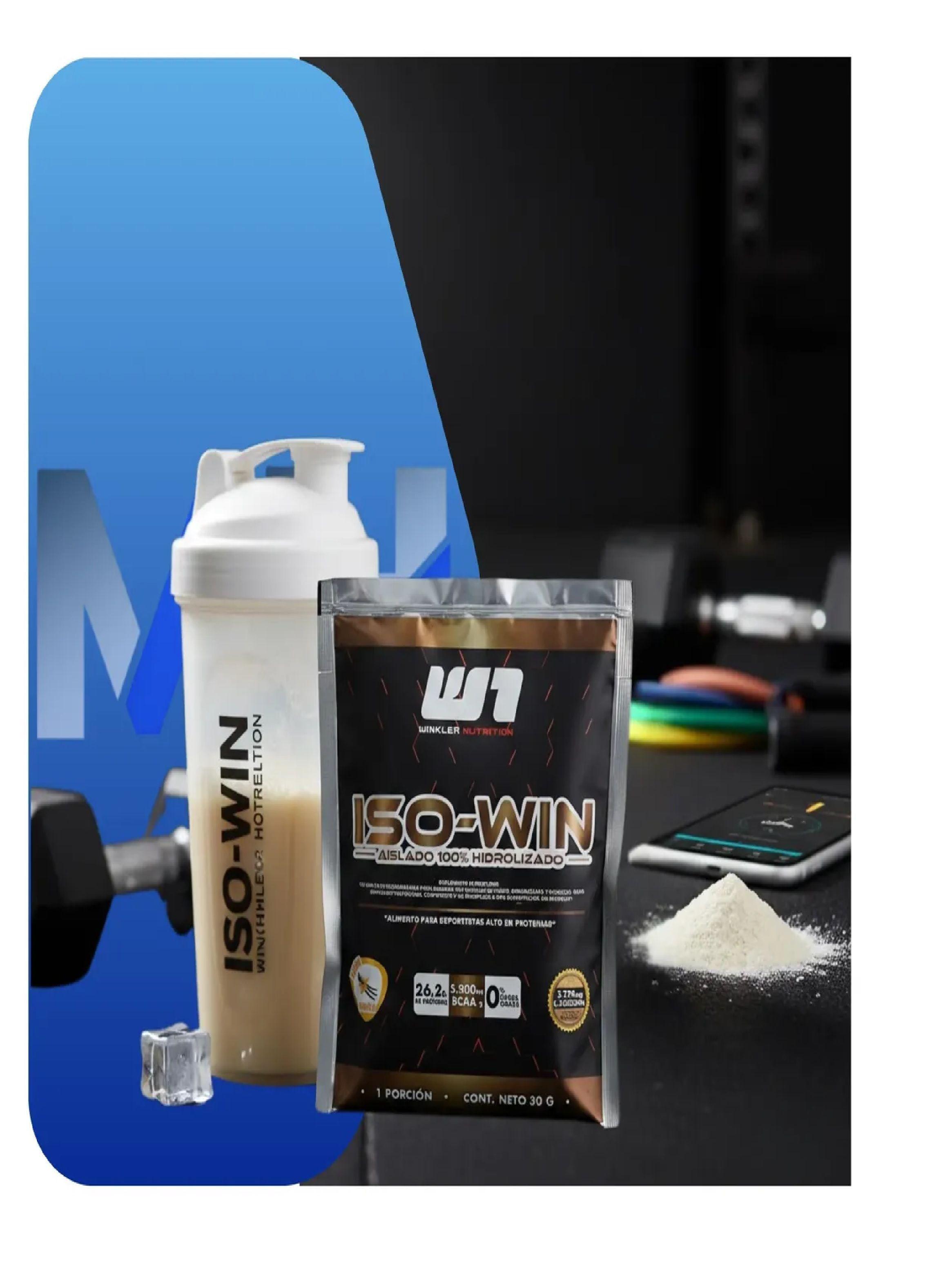 7 Sachets 26,2 Grs Proteina Iso Win Hidrolizada 30g Winkler-5