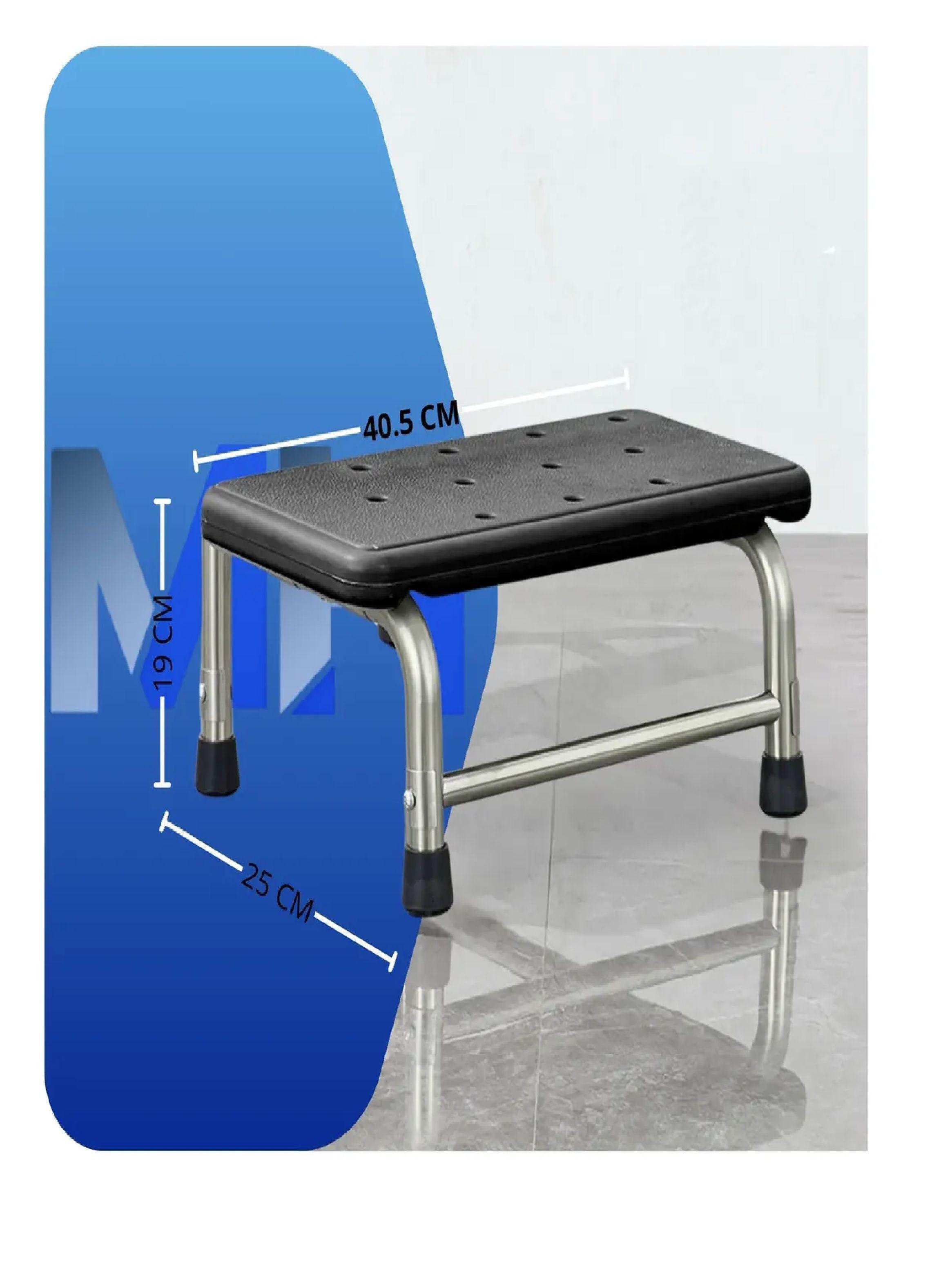 Escabel Clinico 1 Peldaño Soporte Antideslizante Y Reforzado-1