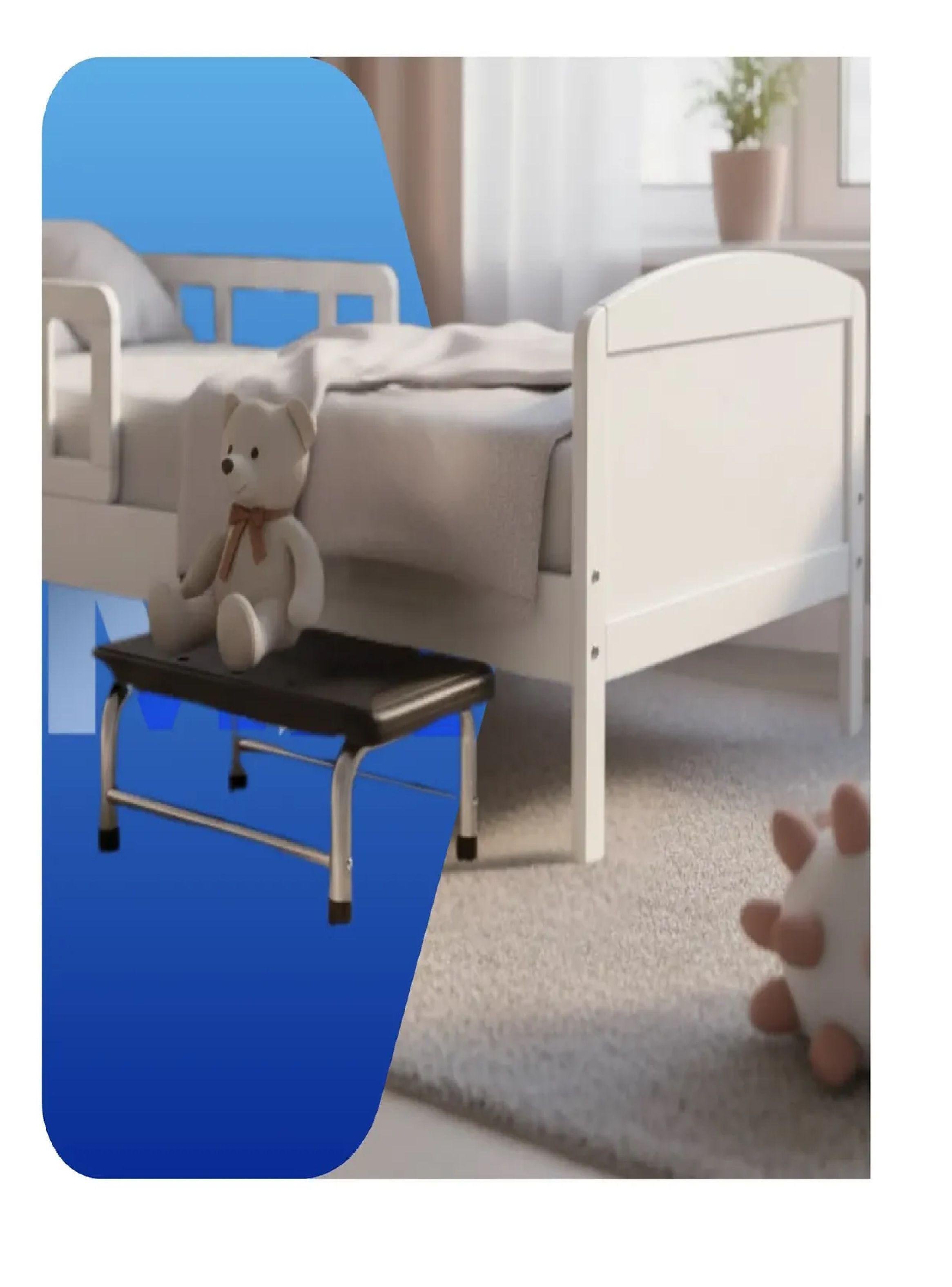 Escabel Clinico 1 Peldaño Soporte Antideslizante Y Reforzado-4