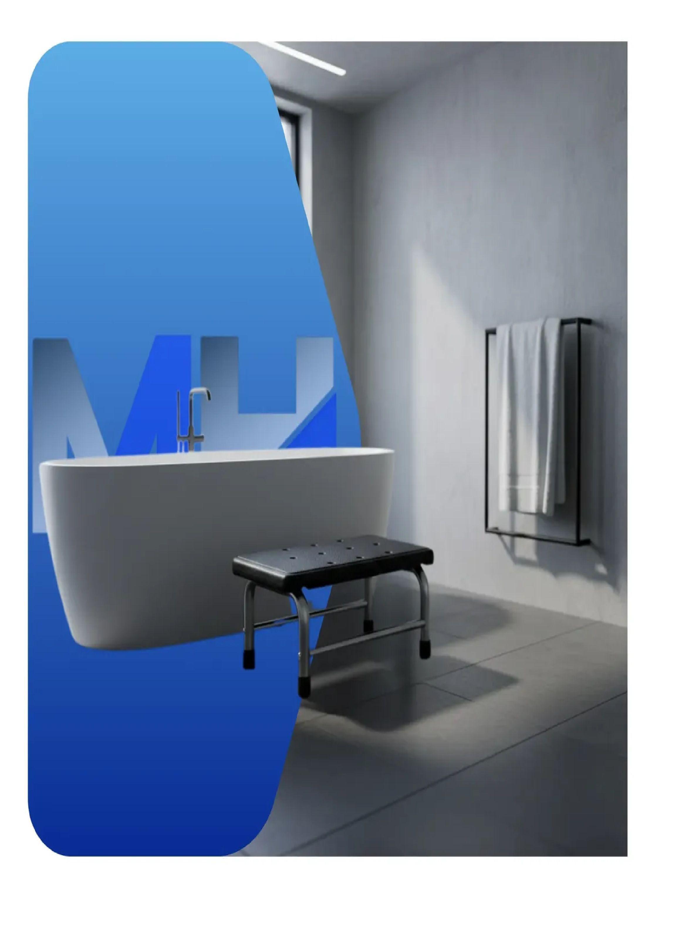 Escabel Clinico 1 Peldaño Soporte Antideslizante Y Reforzado-5