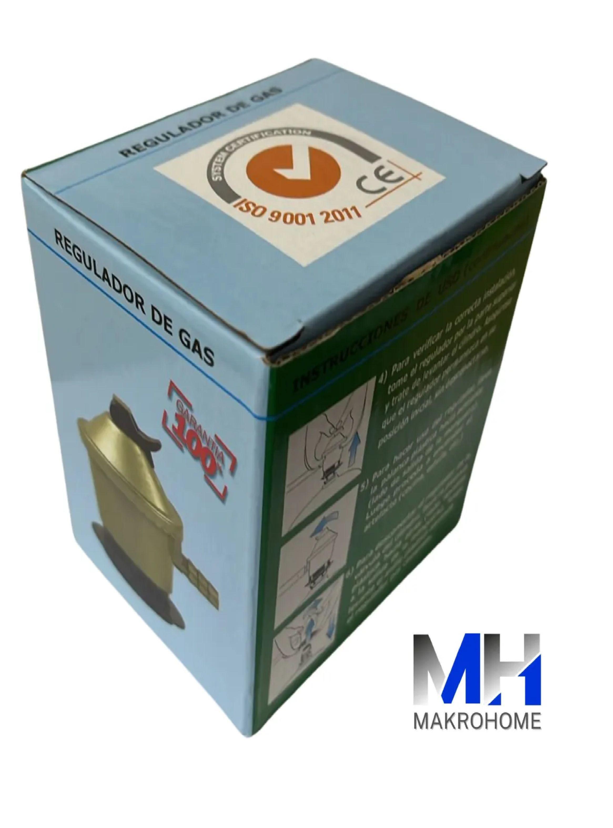 Regulador Gas Licuado 5 11 15kg Valvula De Seguridad 28mb-6