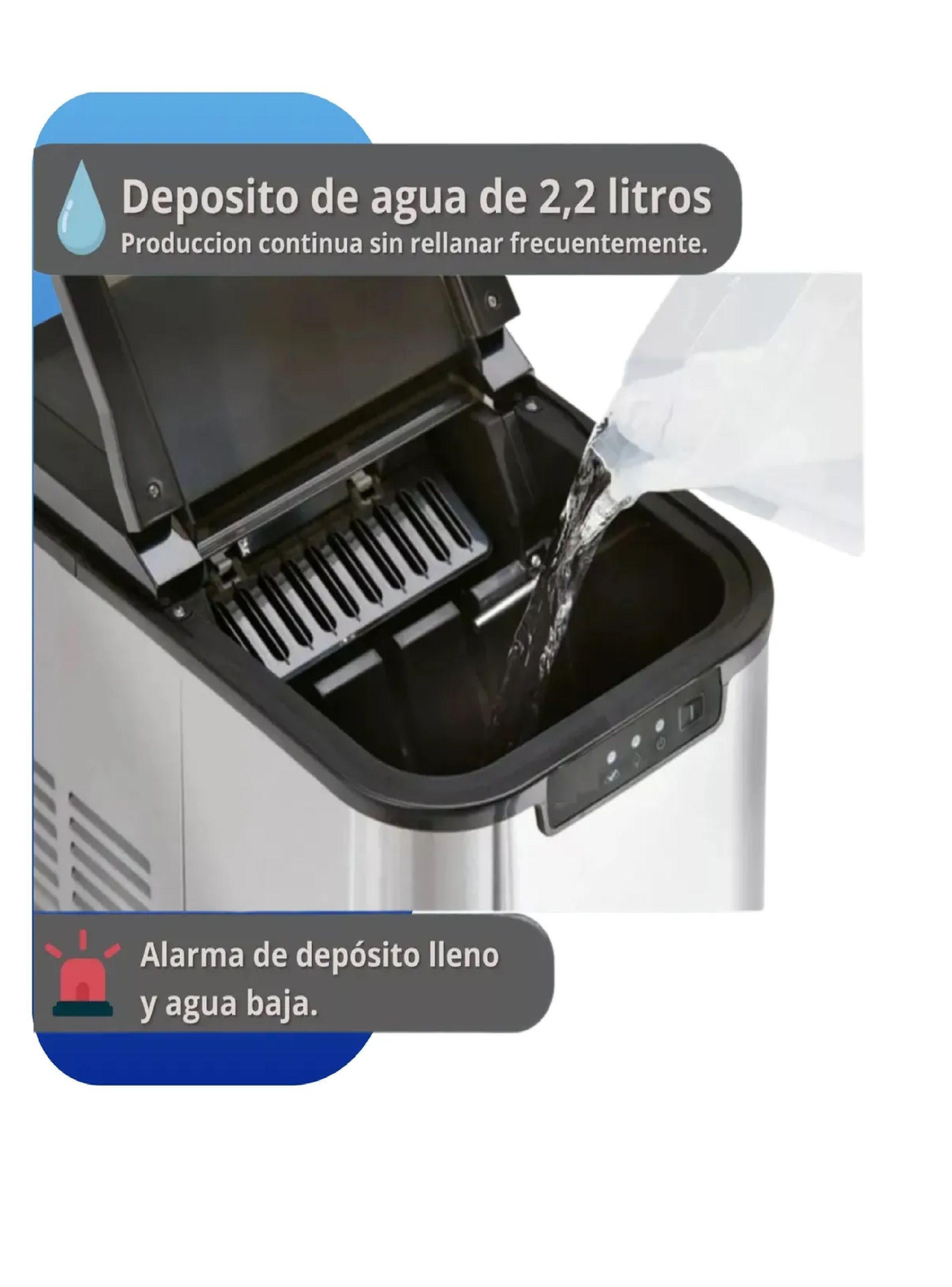 Nevera Portatil Cubeta Electrica Hielos Con Dispensador-3