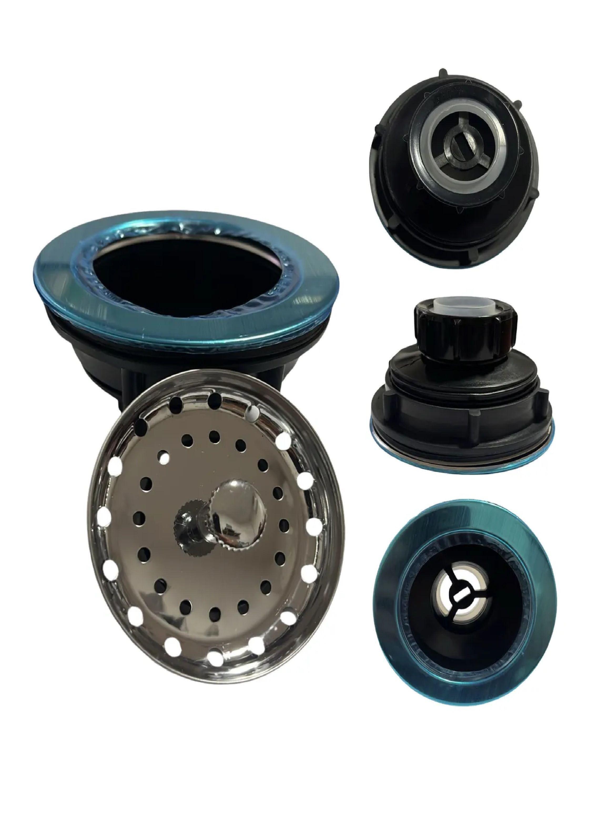 Desague Utility 4'' Cubierta Cromada Aquakit-3