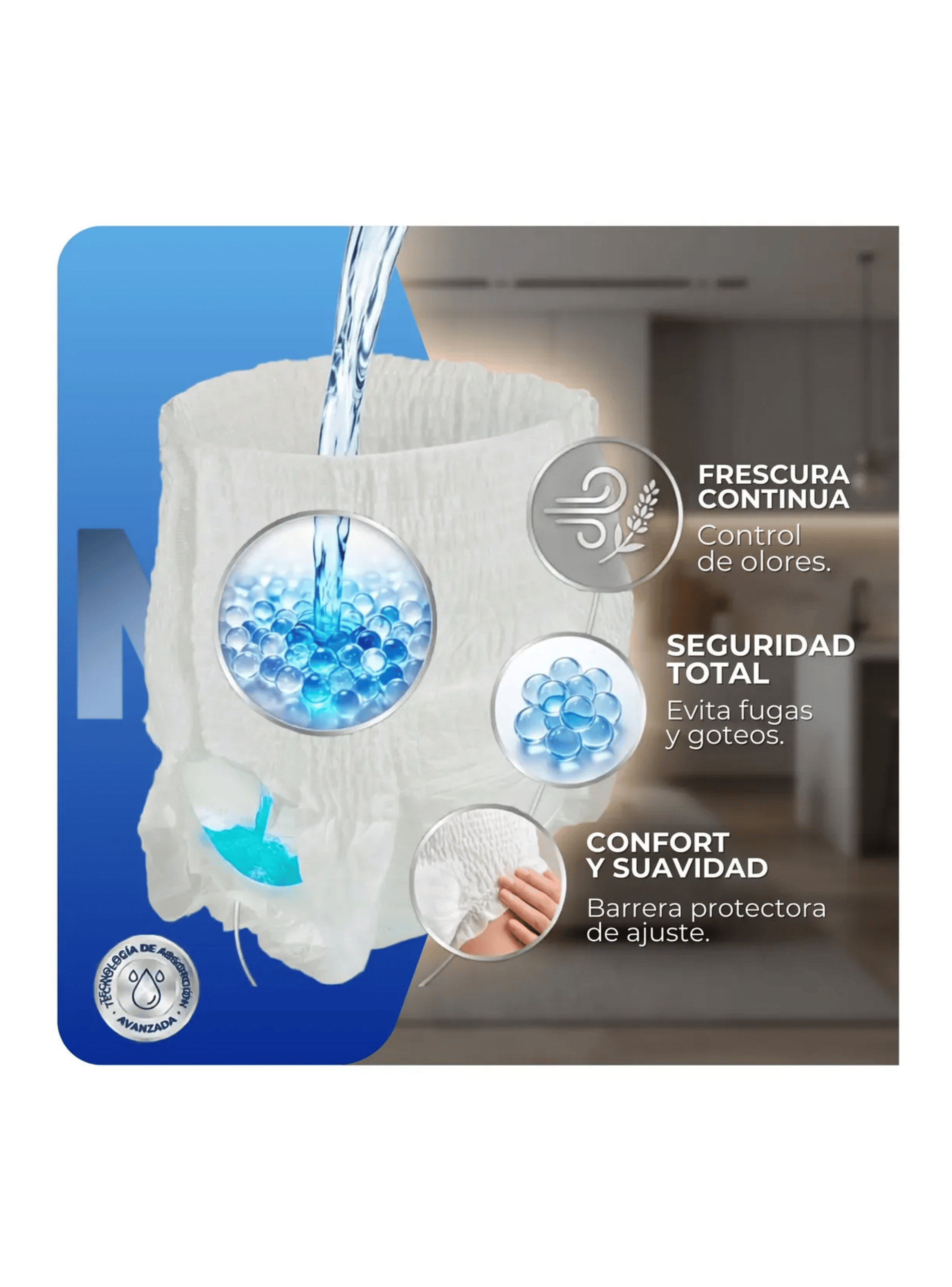 Panal Adulto Lifree Pants G xg 54 Unidades 12 Horas Pack X6-5