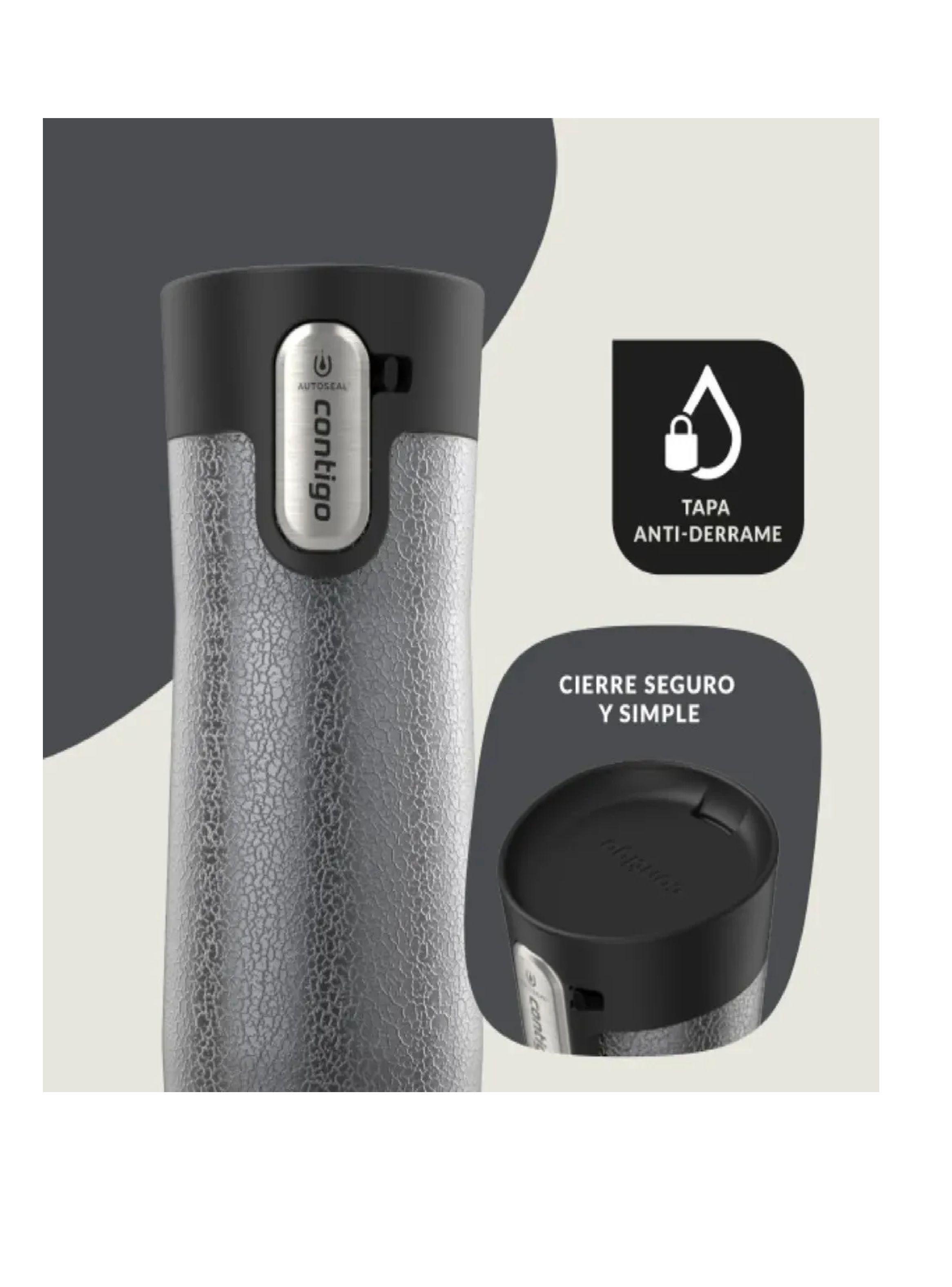 Vaso Termico Contigo West Loop Gris Autoseal 473ml-5